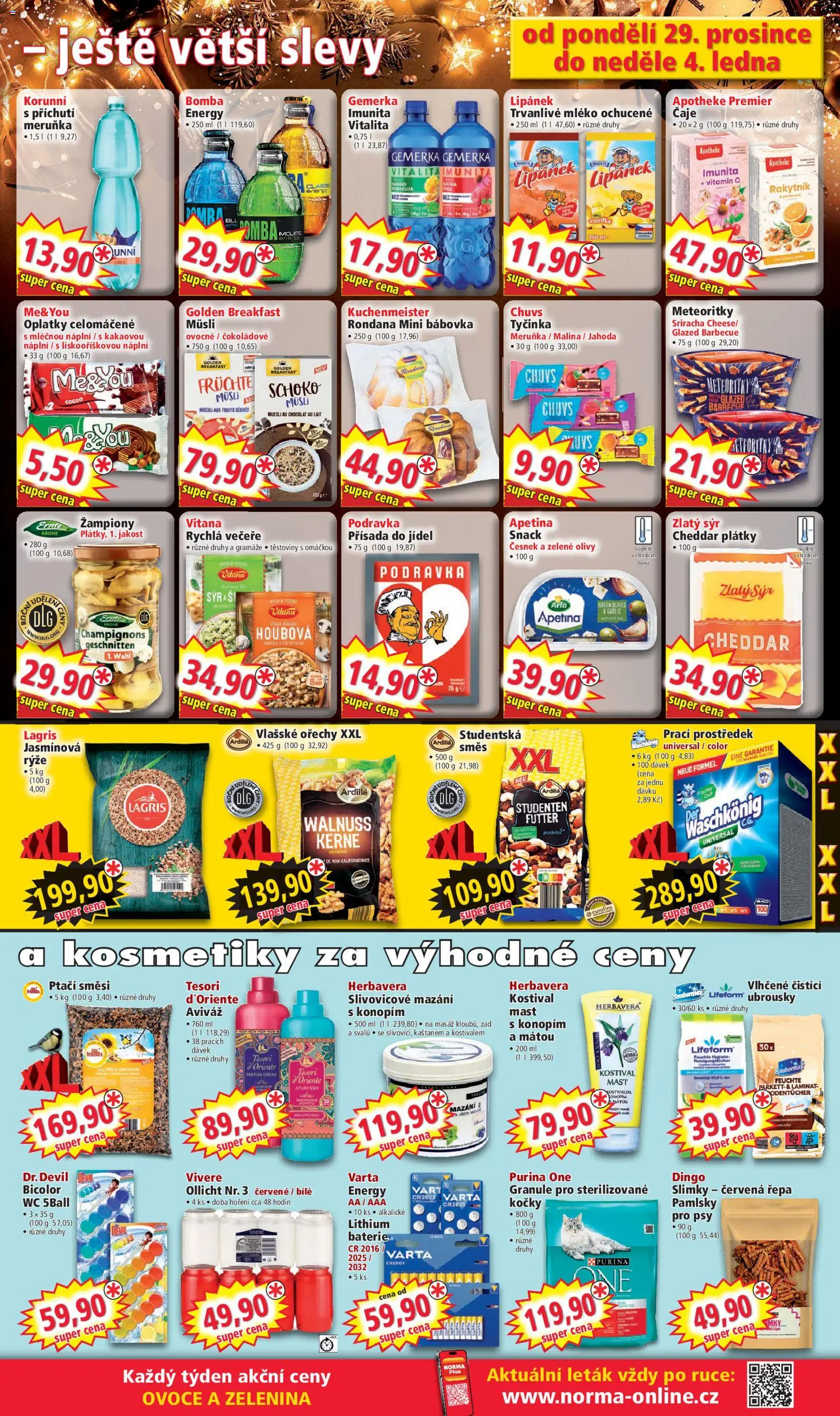 Norma leták od 22.12.2025 | Strana: 13 | Produkty: Rýže, Gemerka, Červená řepa, Sriracha