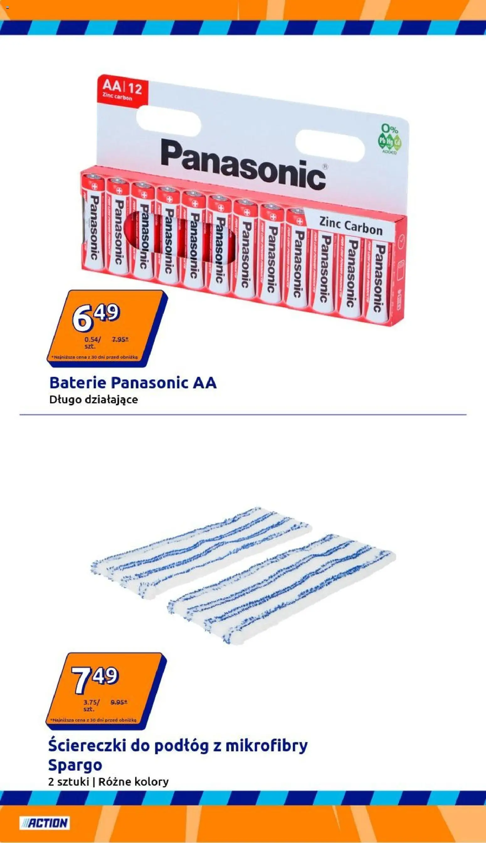 Action Gazetka od 07.01.2026 | Strona: 2 | Produkty: Baterie