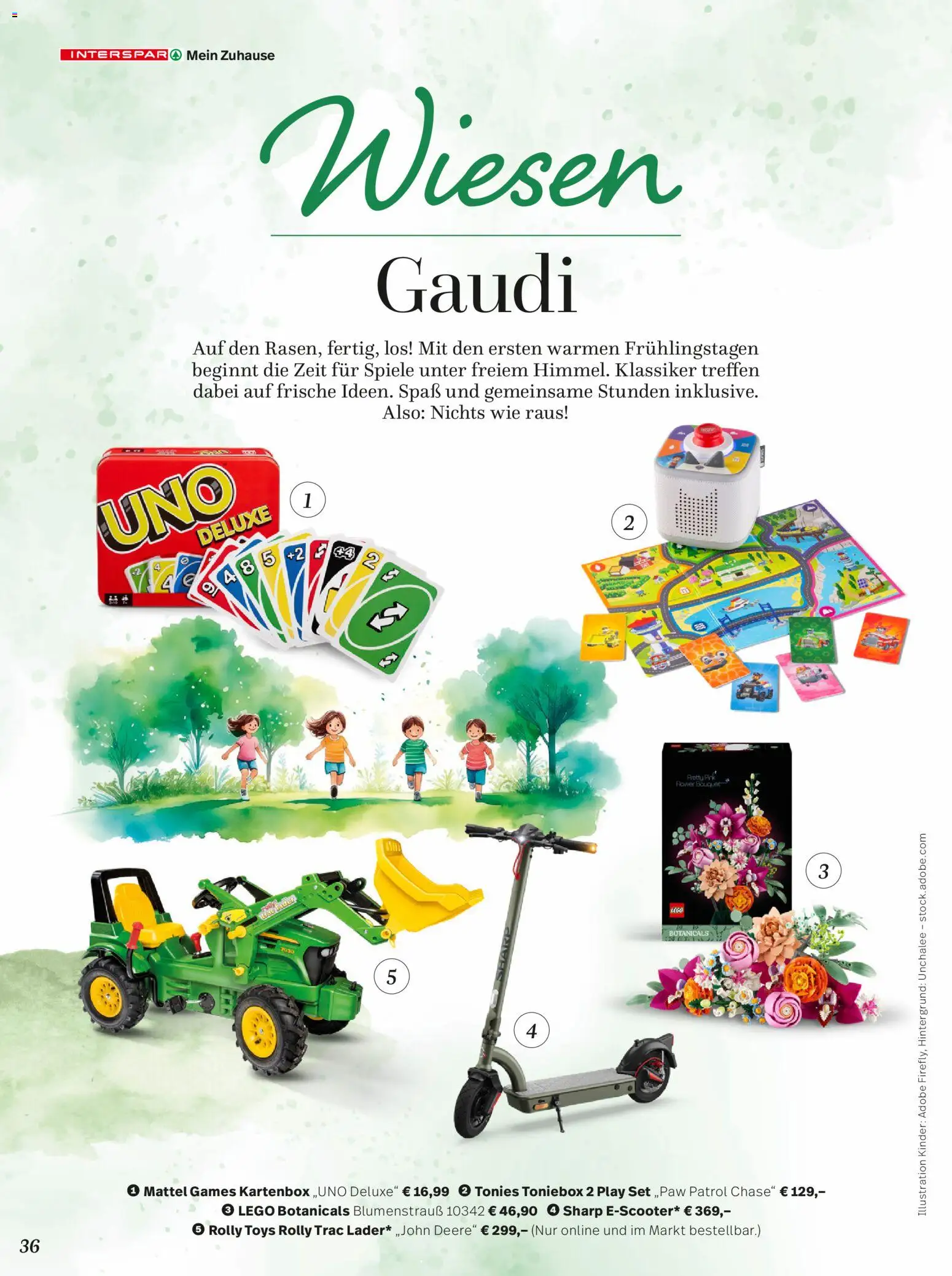 Interspar Mein Zuhause Magazin  gültig ab 07.04.2026 | Seite: 36