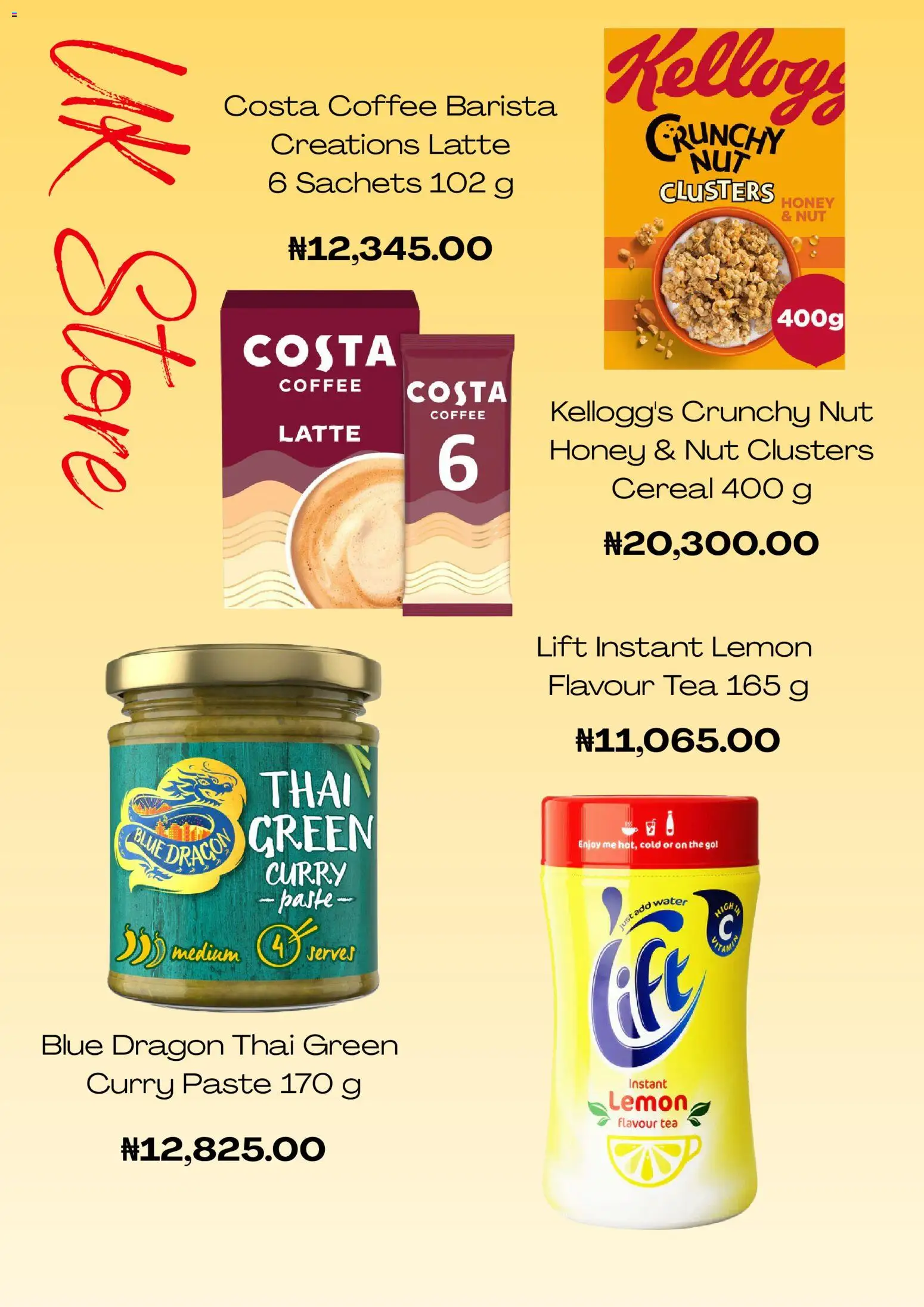 Supermart Catalogue valid from 03.01.2026 | Page: 6 | Products: Tea, Smeđi šećer, Coffee, Water