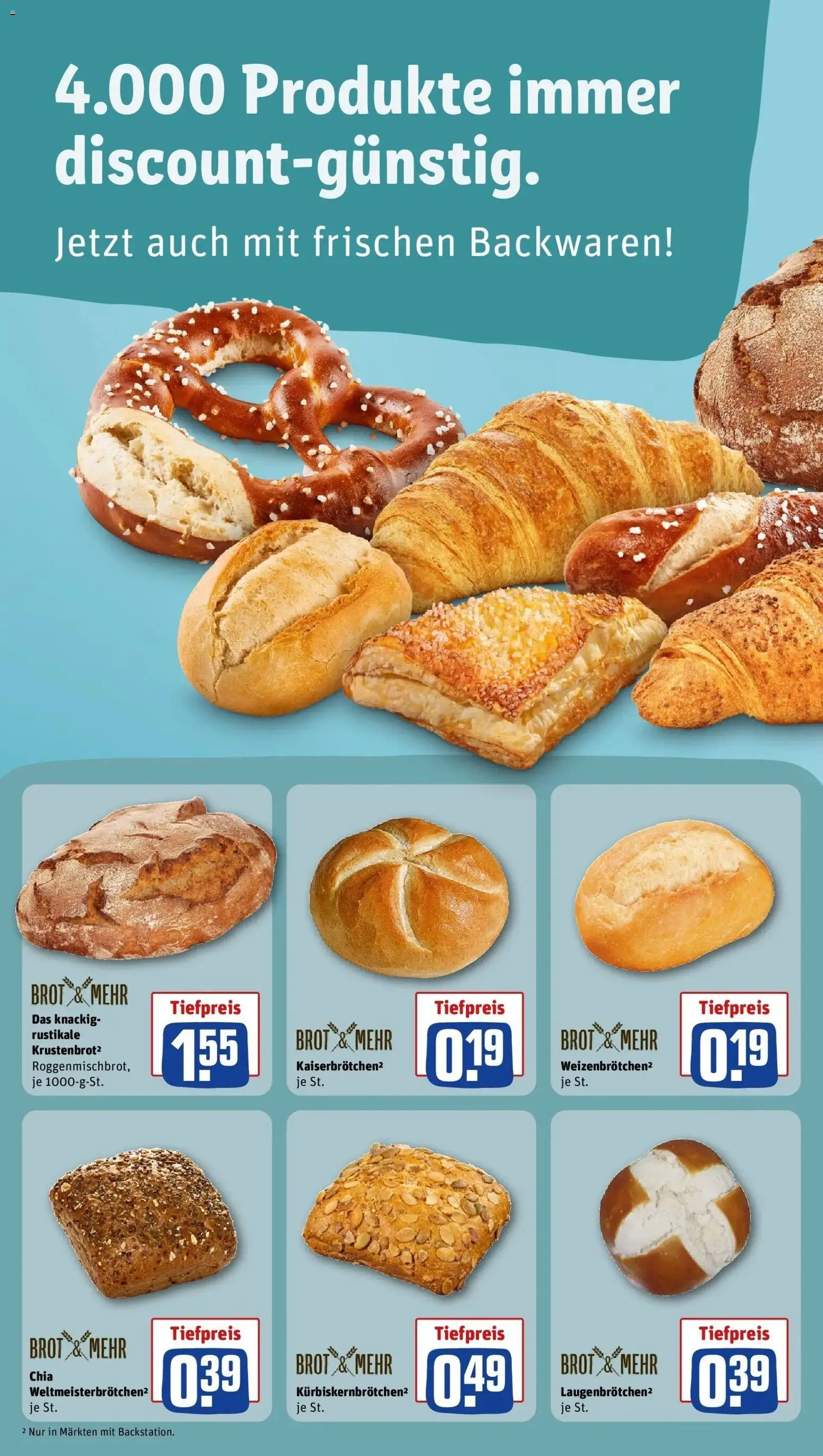 Rewe prospekt Berlin / Johannisthal	 – gültig ab 22.02.2026 | Seite: 12 | Produkte: Brot