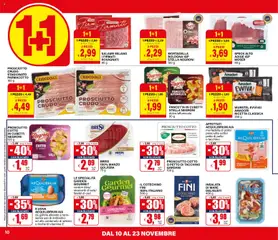 Anteprima del volantino Volantino Il Gigante	 valido a partire dal 10.11.2025 | Pagina: 10 | Prodotti: Uova, Pollo, Insalata, Ceci