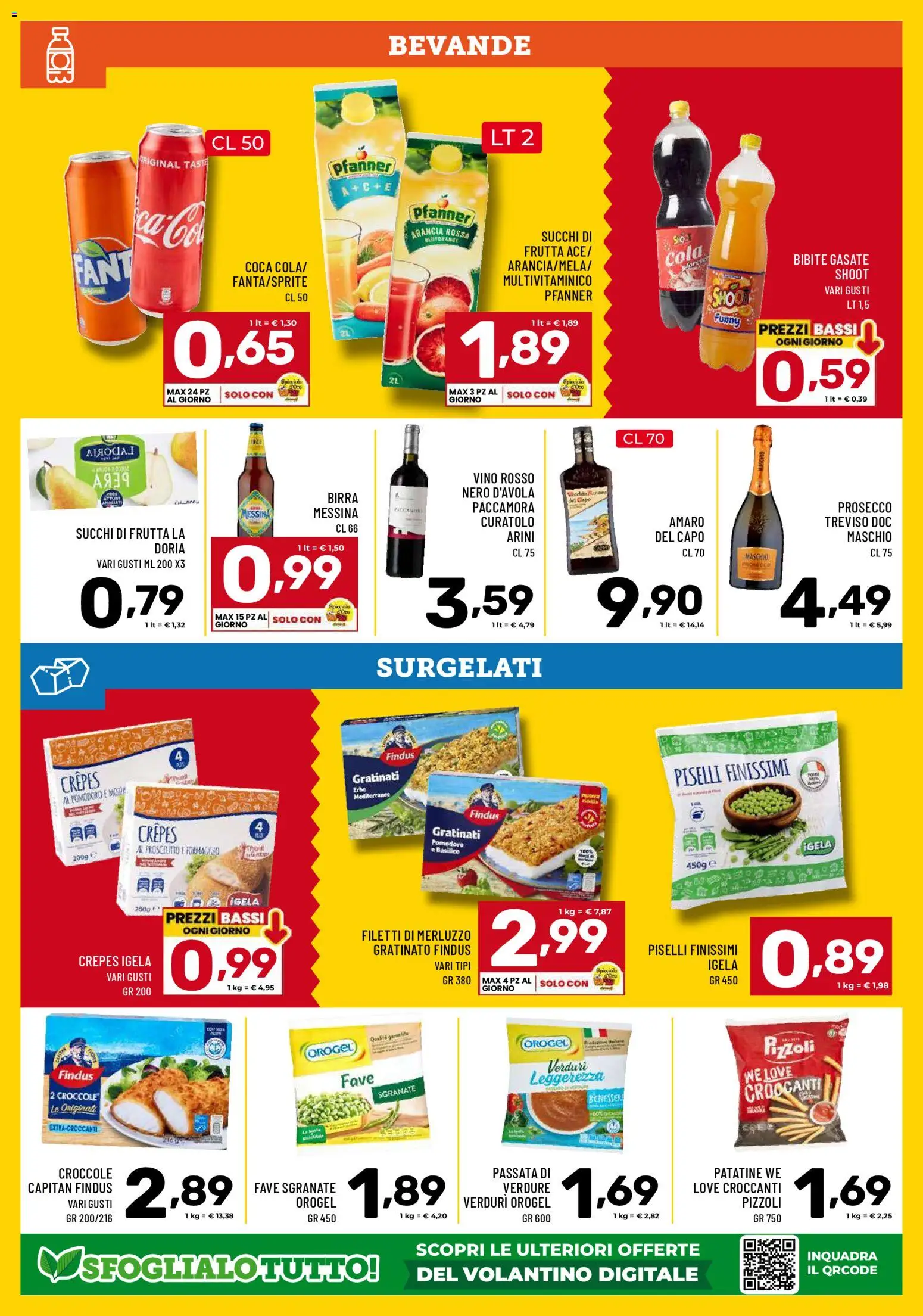 Volantino Il Centesimo del 02.01.2026 | Pagina: 10 | Prodotti: Prosecco, Verdure, Arancia, Amaro