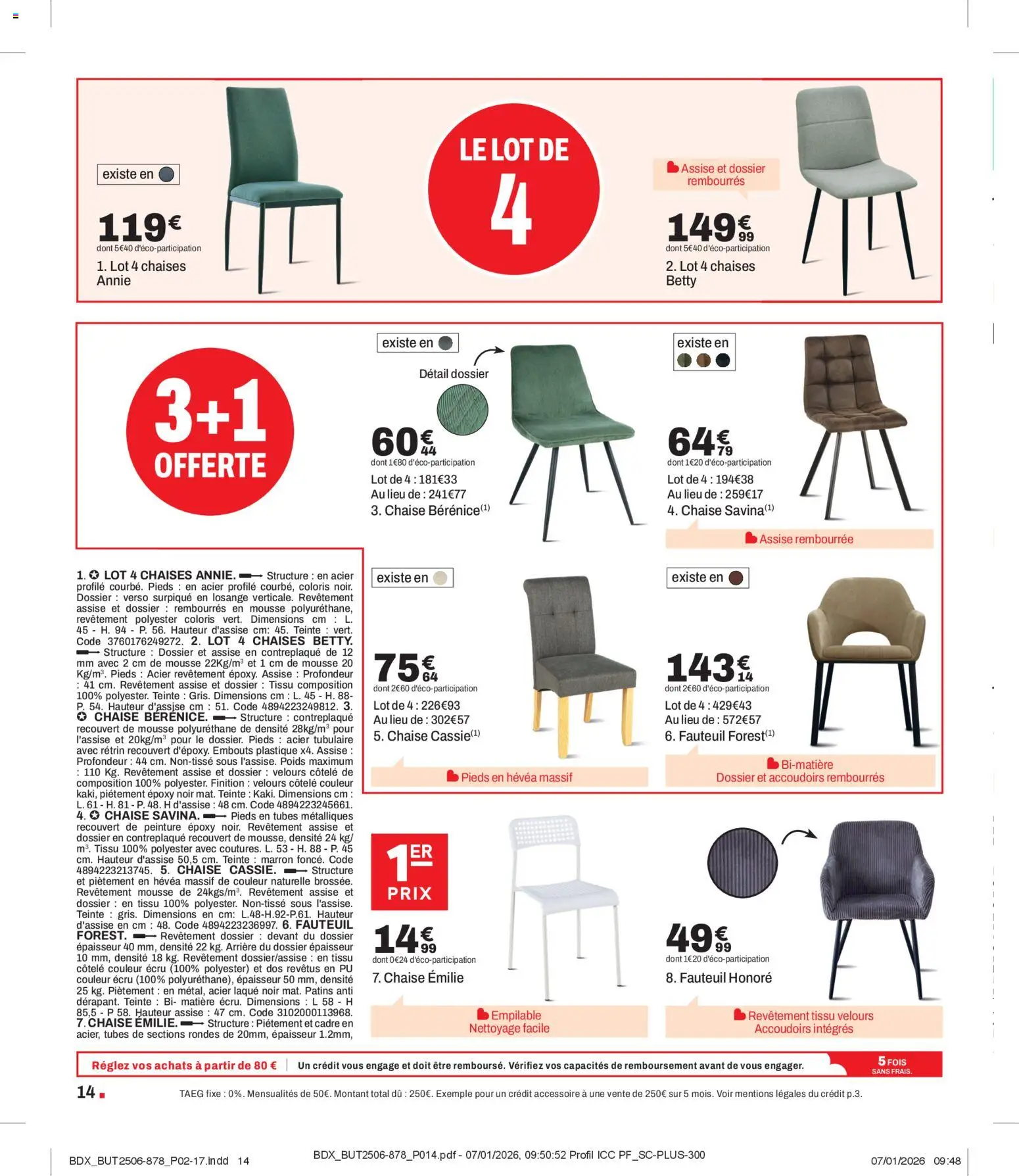 {H1} | Page: 14 | Produits: Poids, Fauteuil, Laque, Chaise