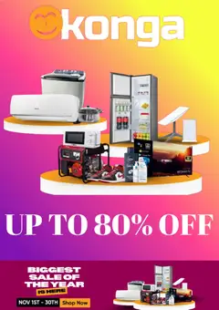 Offer preview "Konga Catalogue"