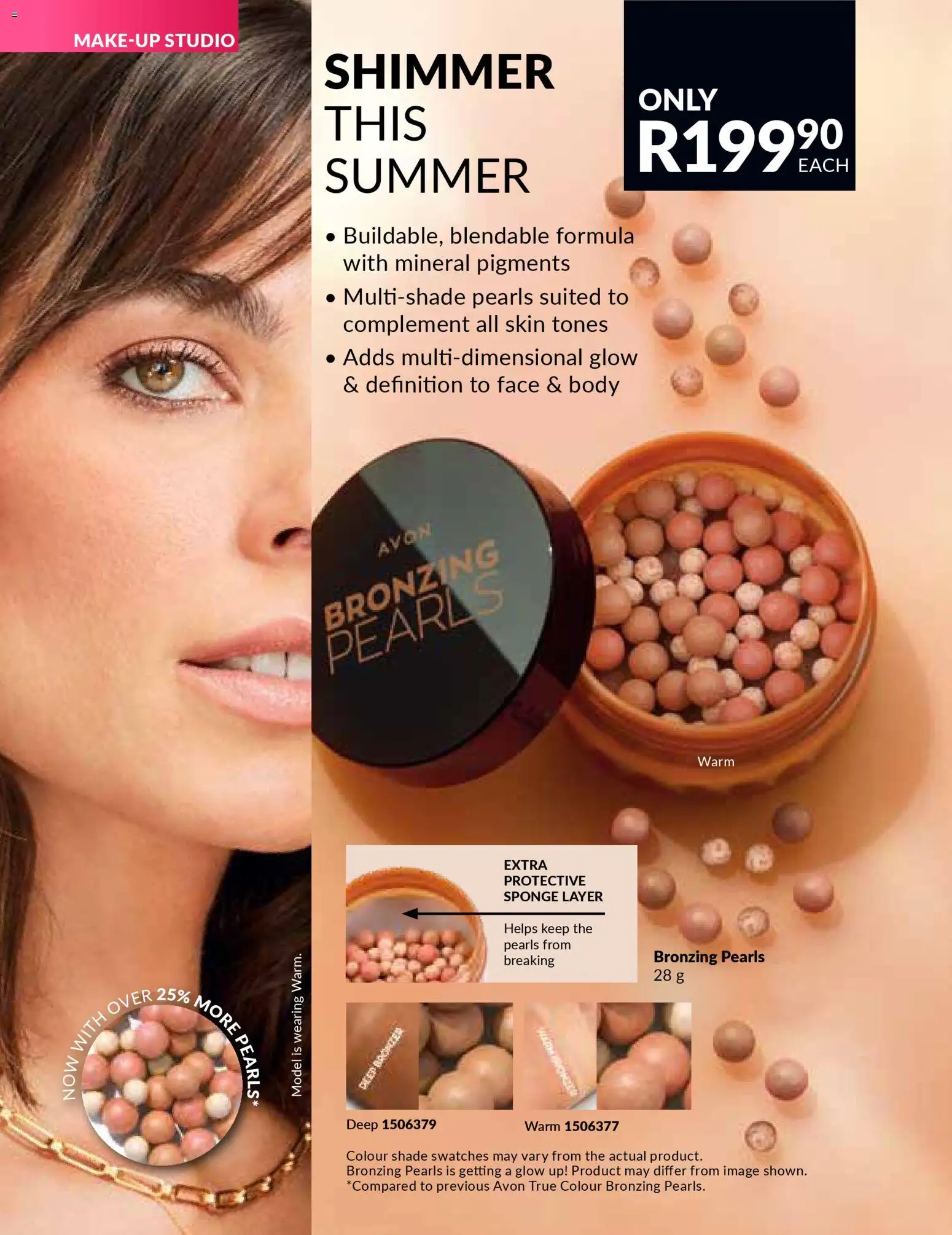 New Avon catalogue – valid from 01.12.2025 | Page: 58 | Products: Bronzing pearls