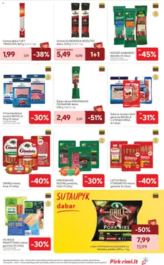 Rimi leidinys│galioja nuo 12.08.2025 | Puslapis: 15 | Prekių: Kiaulienos, Dešrelės, Kumpis, Dešra