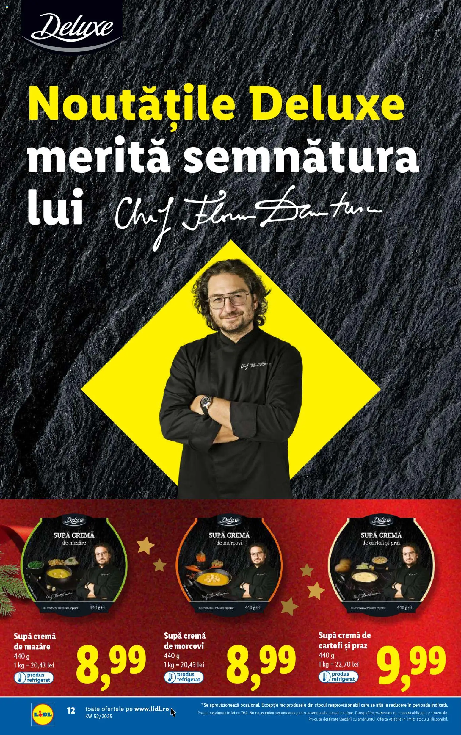 Noul catalog Lidl – valabil de la 22.12.2025 | Pagină: 12 | Produse: Mazăre, Cremă, Morcovi, Cartofi
