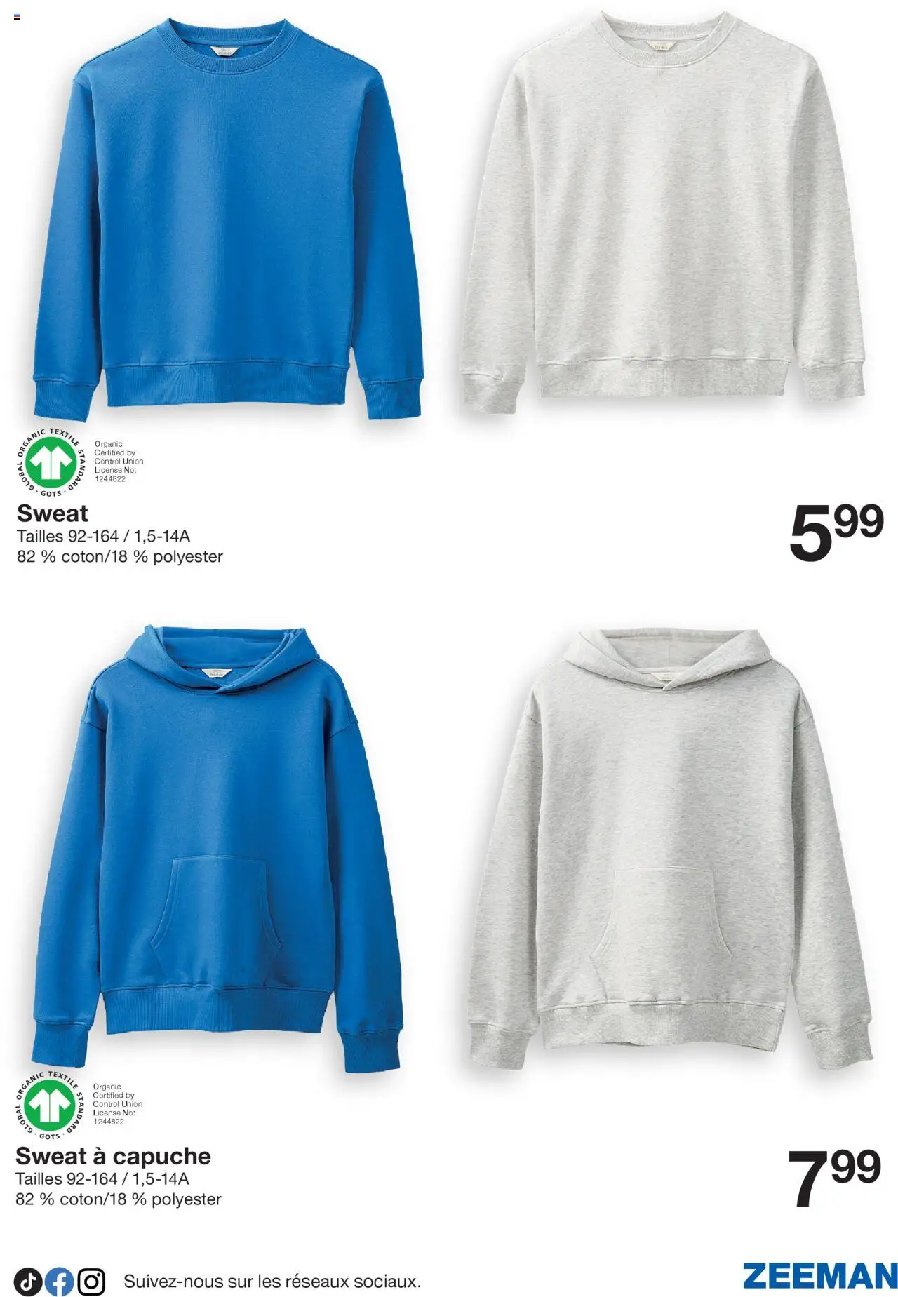  | Page: 25 | Produits: Sweat à capuche