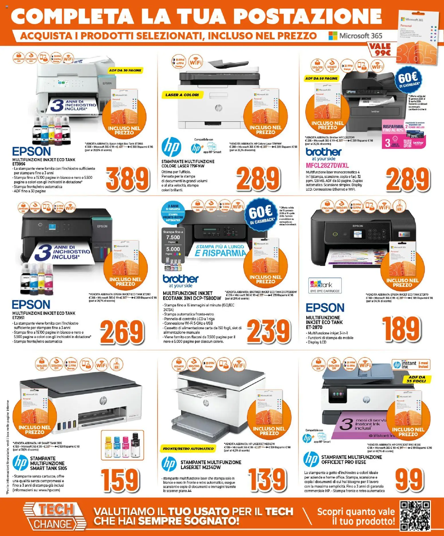 Volantino Expert del 29.01.2026 | Pagina: 17 | Prodotti: Mobile, Stampante, USB, Toner