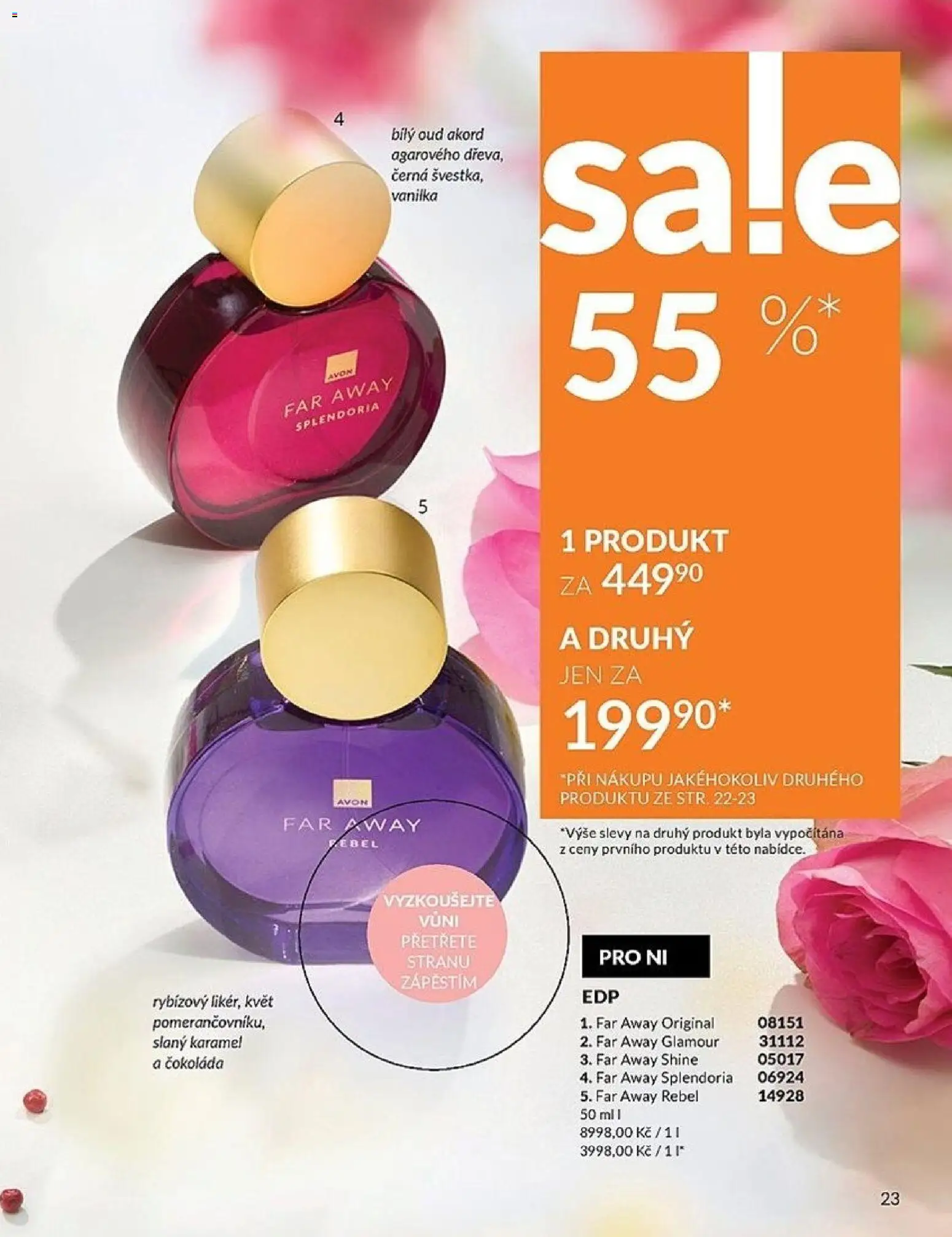 Avon Katalog 04/2026 od 01.04.2026 | Strana: 23 | Produkty: Slaný karamel, Čokoláda