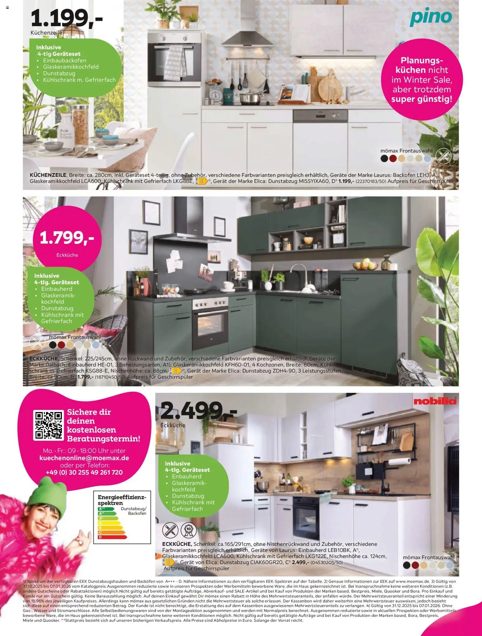 Mömax Prospekt 	 – gültig ab 27.12.2025 | Seite: 6 | Produkte: Kühlschrank, Wasser, Telefon, Uhr