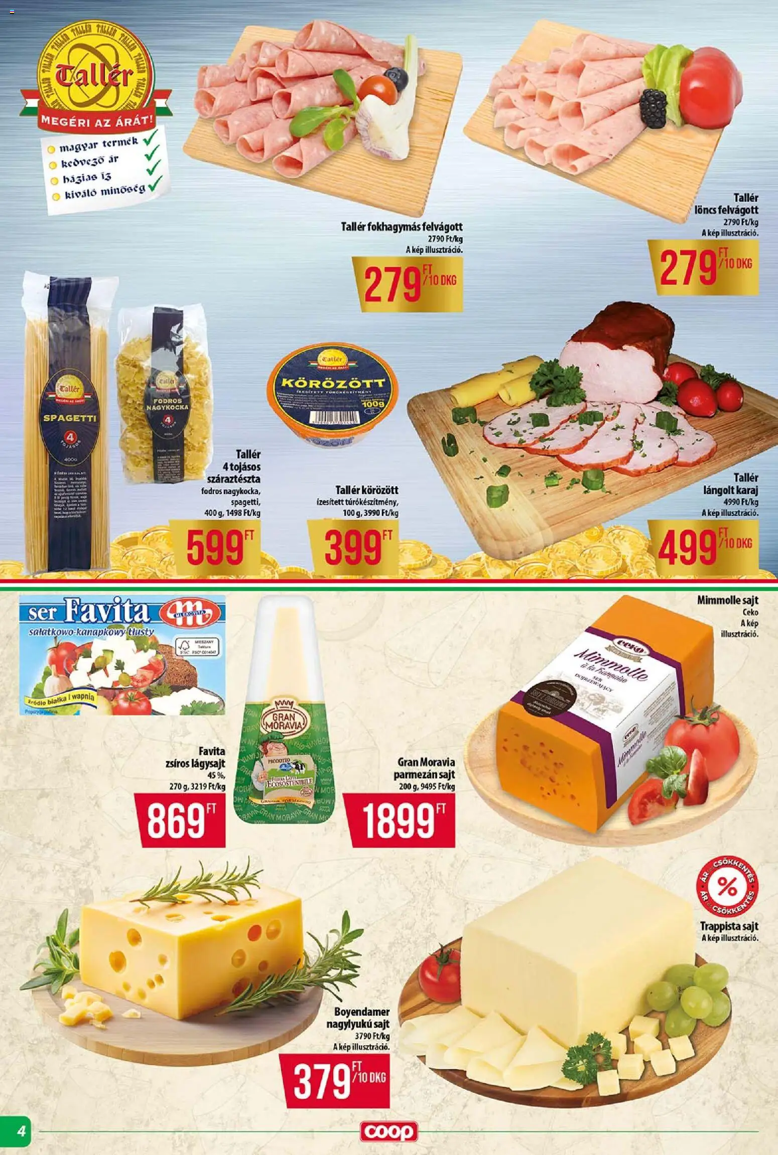 COOP akciós ujság - amely érvényes a következő dátumtól: 12.02.2026 | Oldal: 4