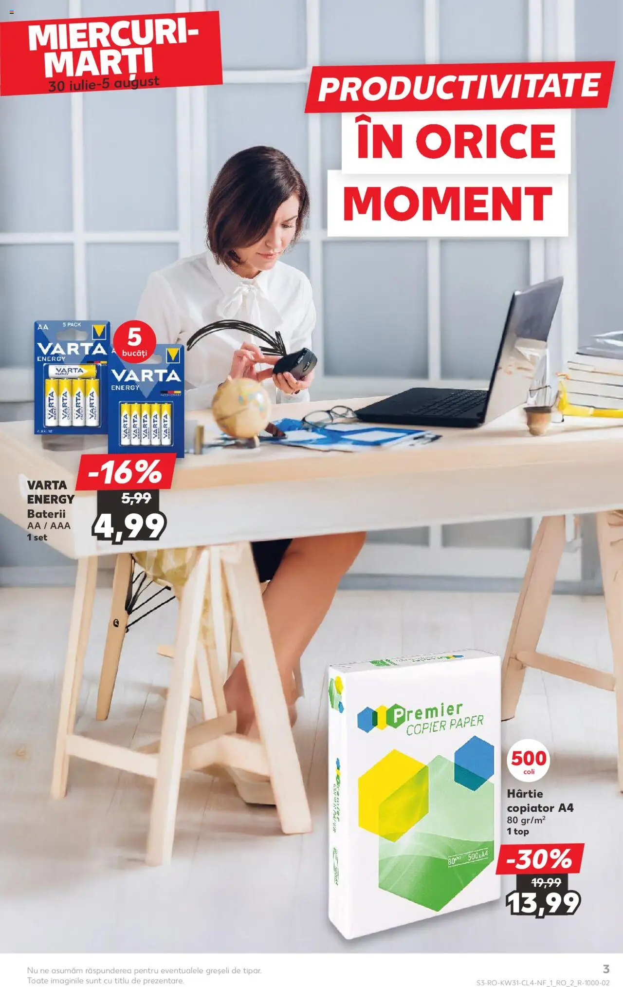 Catalog Kaufland - București – valabil de la 30.07.2025 | Pagină: 3 | Produse: Top, Baterii