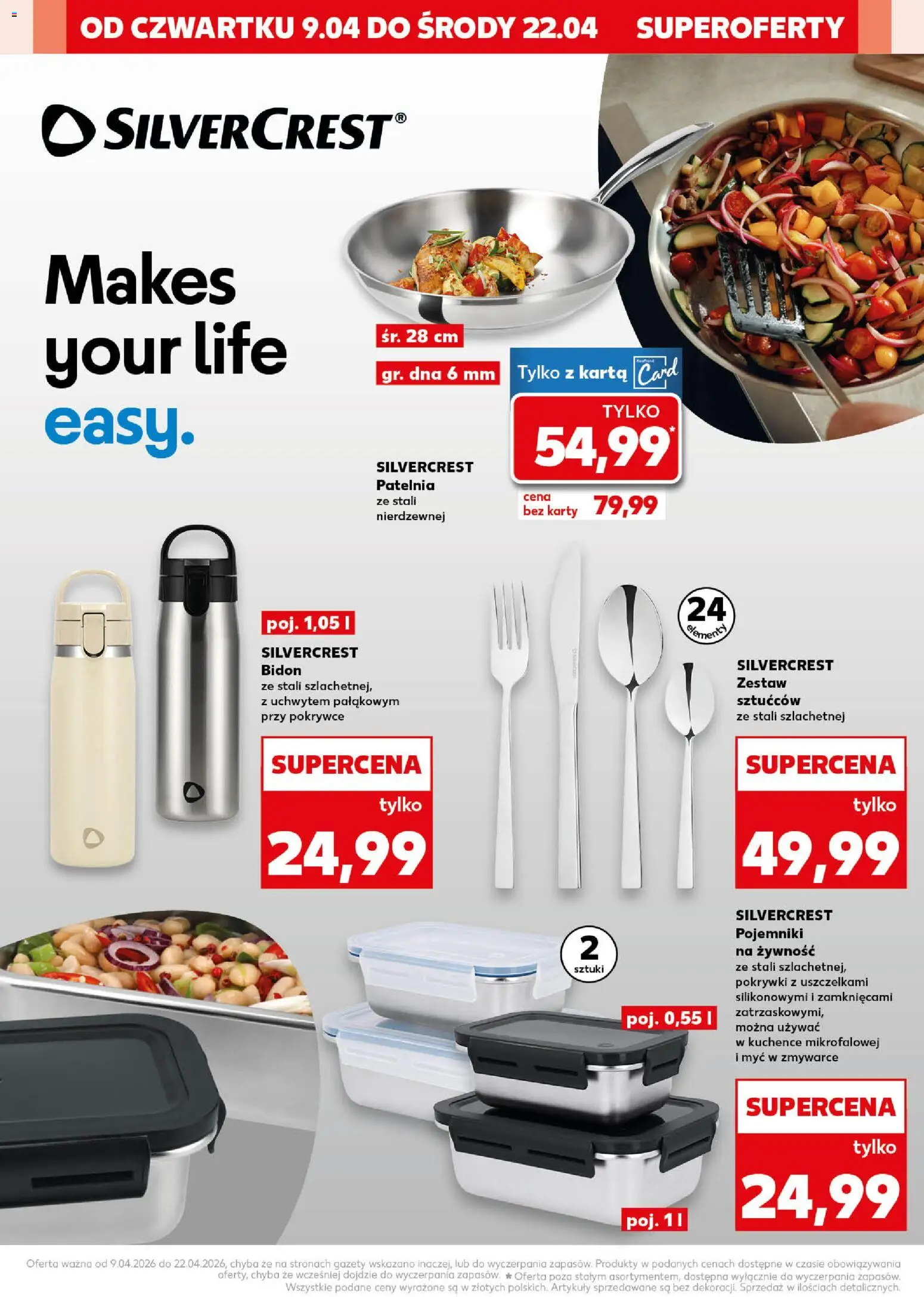 Kaufland Polsko leták - Złap okazje od 09.04.2026 | Strana: 18 | Produkty: Karty