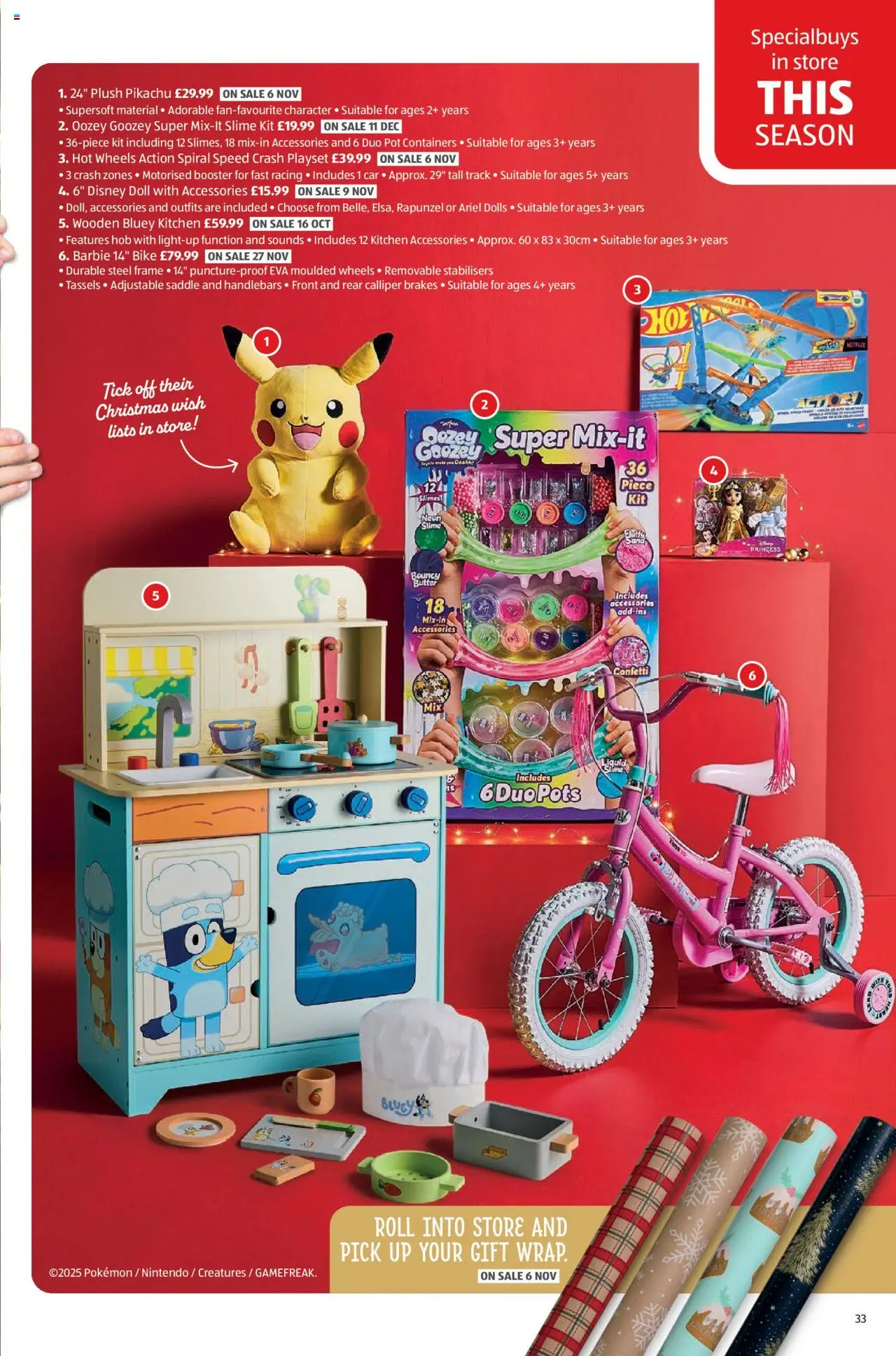 {H1} | Page: 33 | Products: Kitchen, Butter, Hob, Nintendo