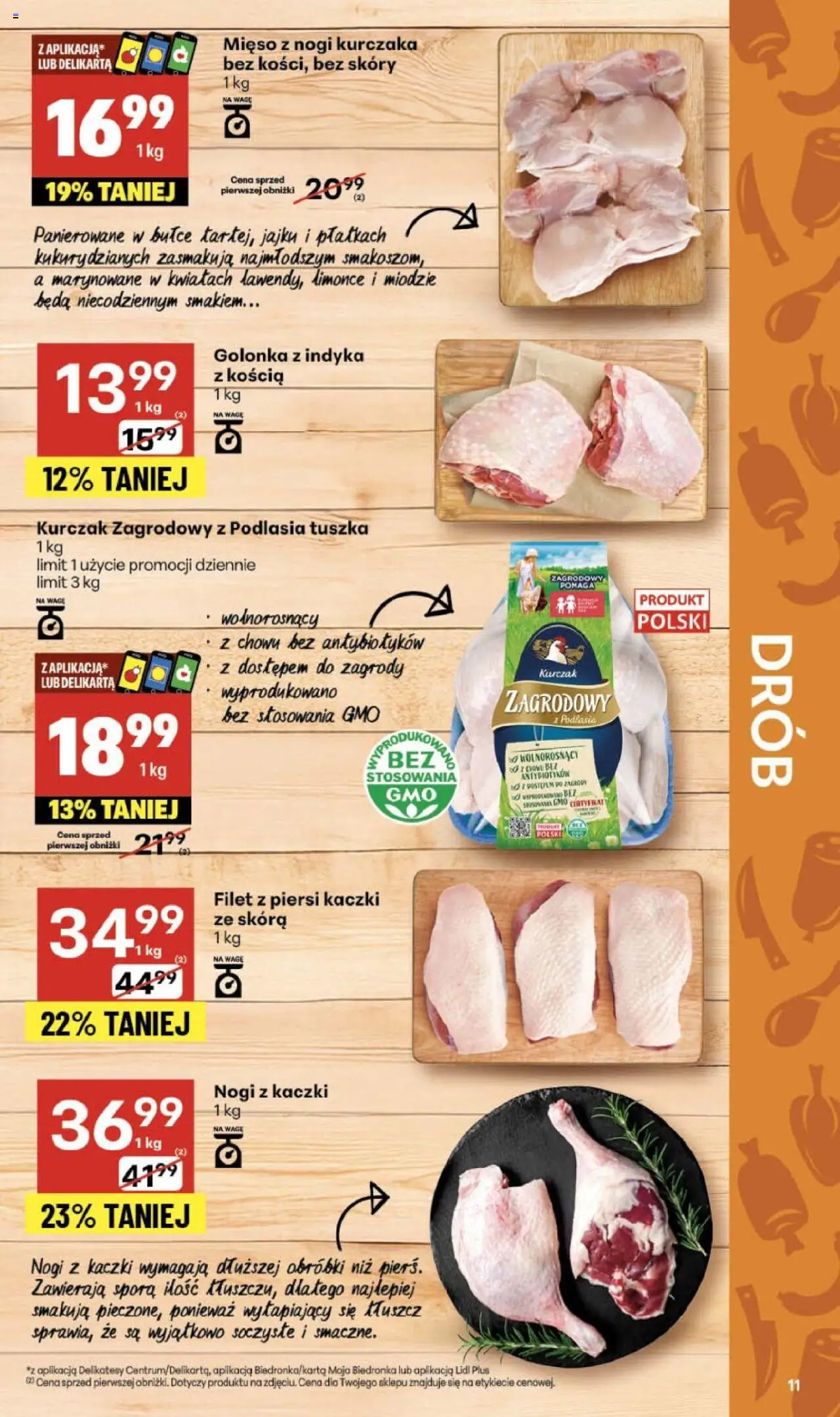Delikatesy Centrum Gazetka od 23.10.2025 | Strona: 11 | Produkty: Piersi, Mięso, Delikatesy, Kurczak zagrodowy