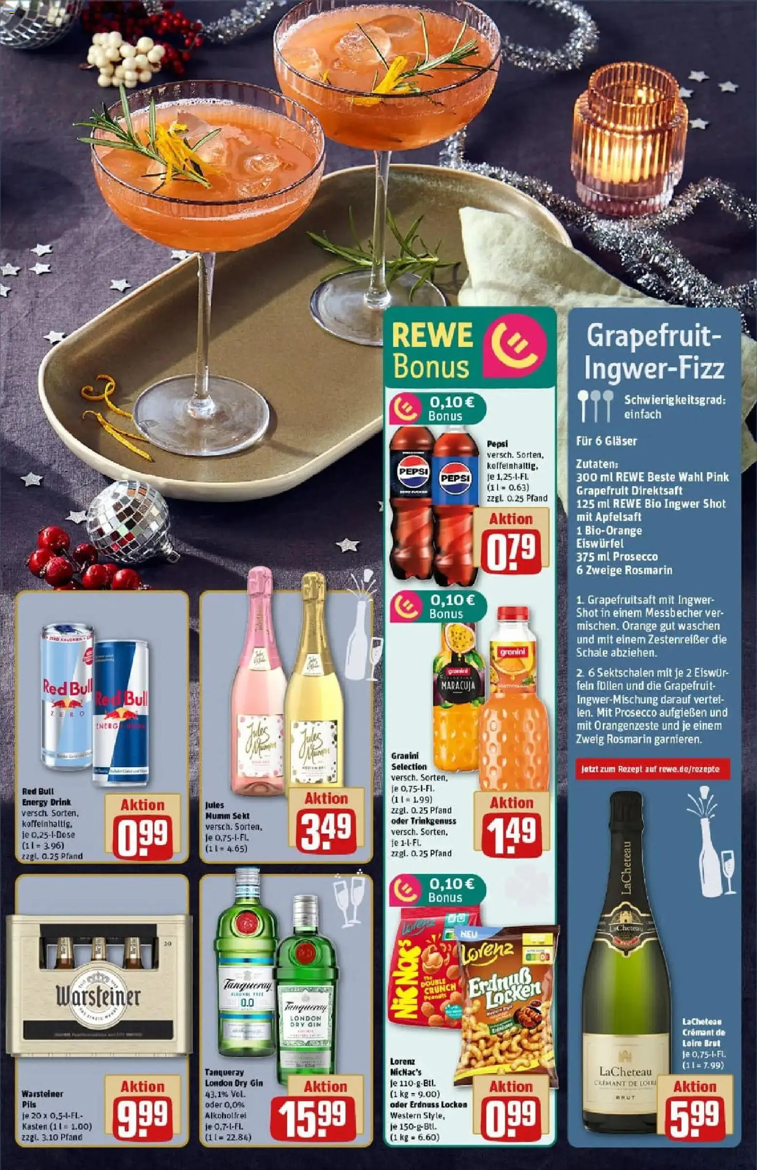 Rewe prospekt Lohr Am Main	 – gültig ab 22.12.2025 | Seite: 5 | Produkte: Energy, Jules mumm, Granini, Pepsi