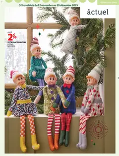 Auchan - Prévisualisation de Auchan - Bon Noël et Bonnes Affaires : Sélection déco valide à partir de 12.11.2025 | Page: 3 | Produits: Lutin farceur
