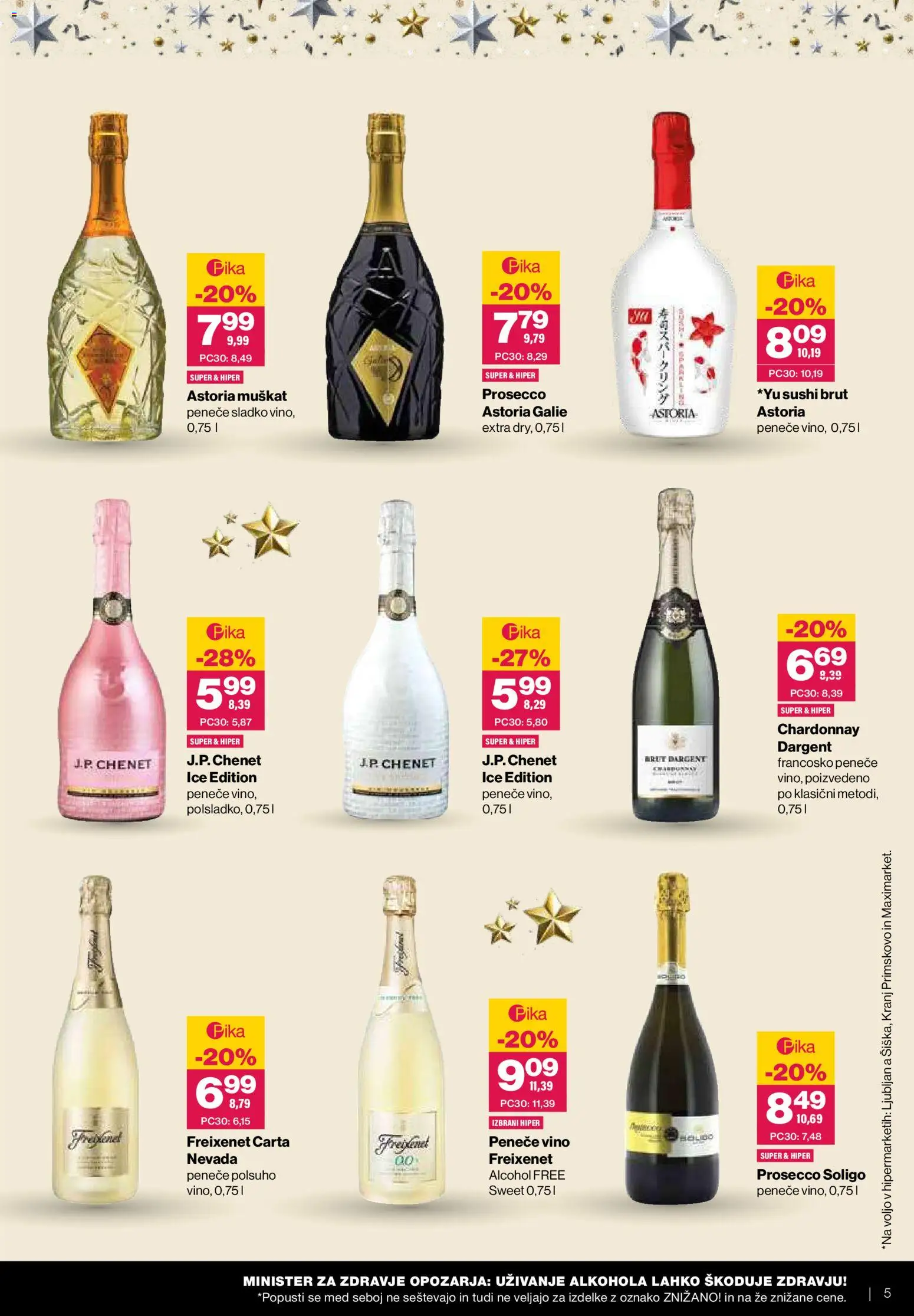 Novi Mercator katalog ponudbe – veljaven od 03.12.2025 | Stran: 5 | Izdelki: Vino