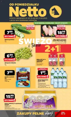 Pogląd oferty "Netto gazetka - Spożywcza" - ważna od 25.08.2025