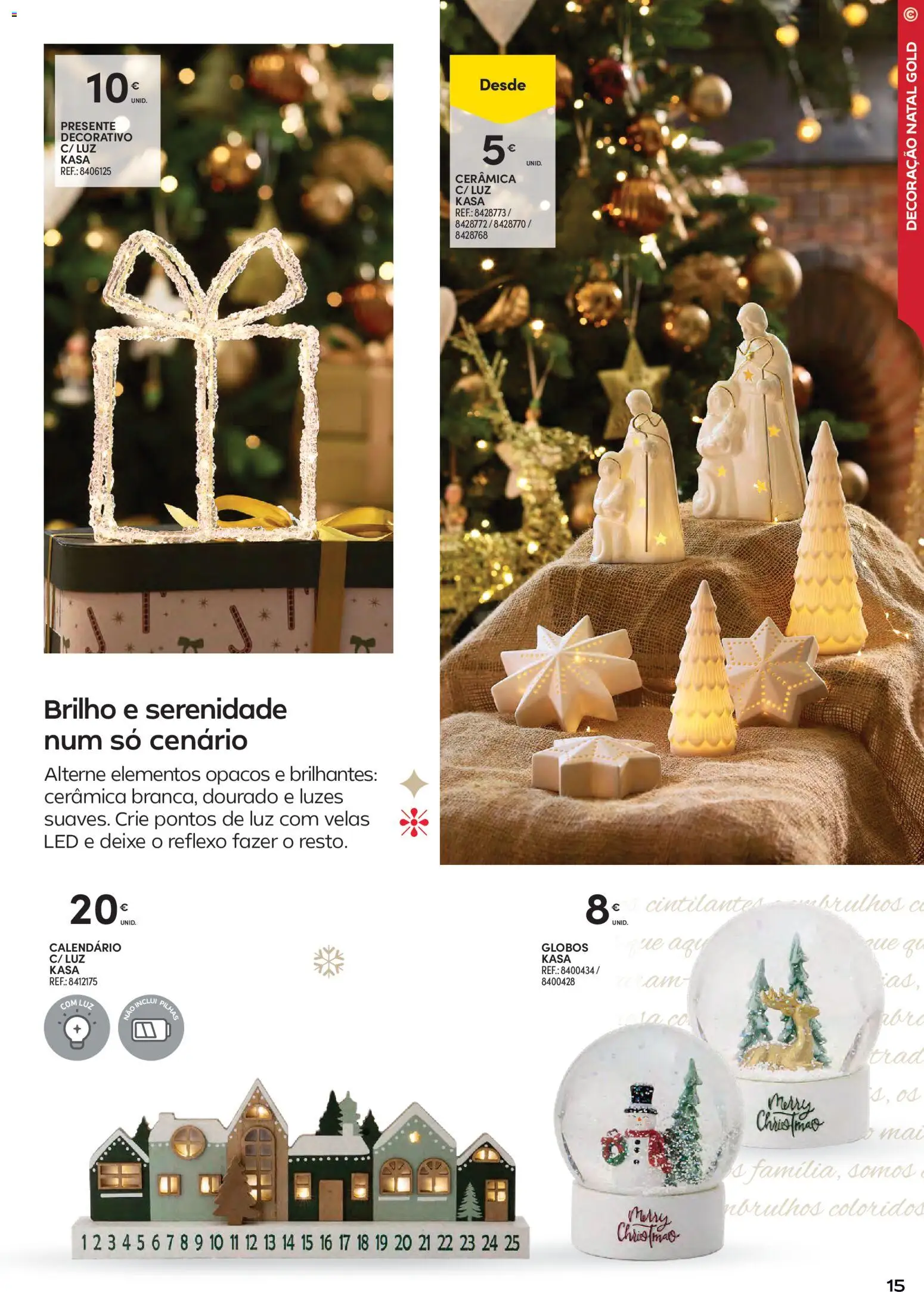 Continente - Natal │ válido de 11.11.2025 | Página: 15 | Produtos: Velas