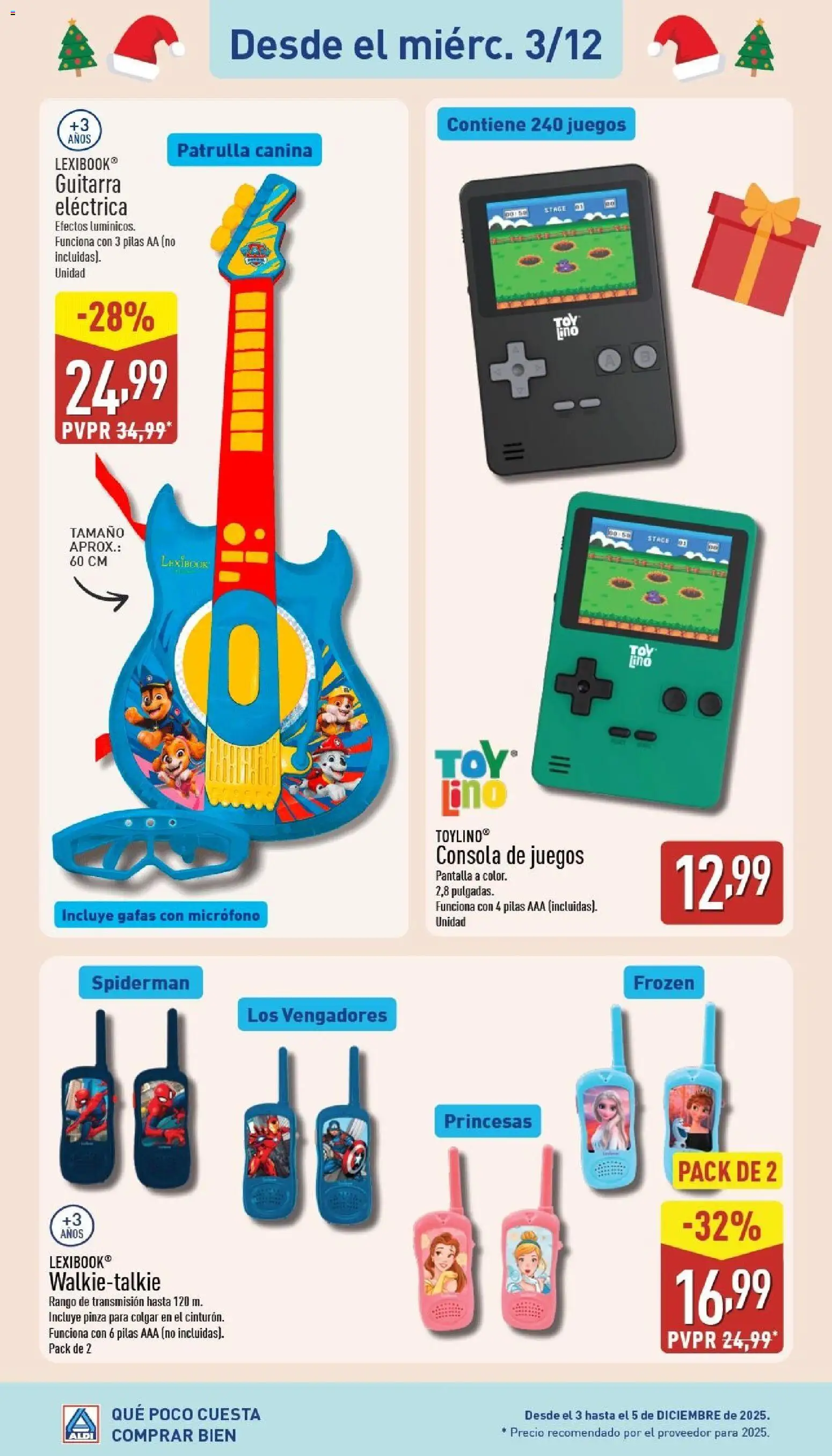 Aldi folleto Baleares │ válido desde el 01.12.2025 | Página: 28 | Productos: Κοσμήματα, Consola, Micrófono