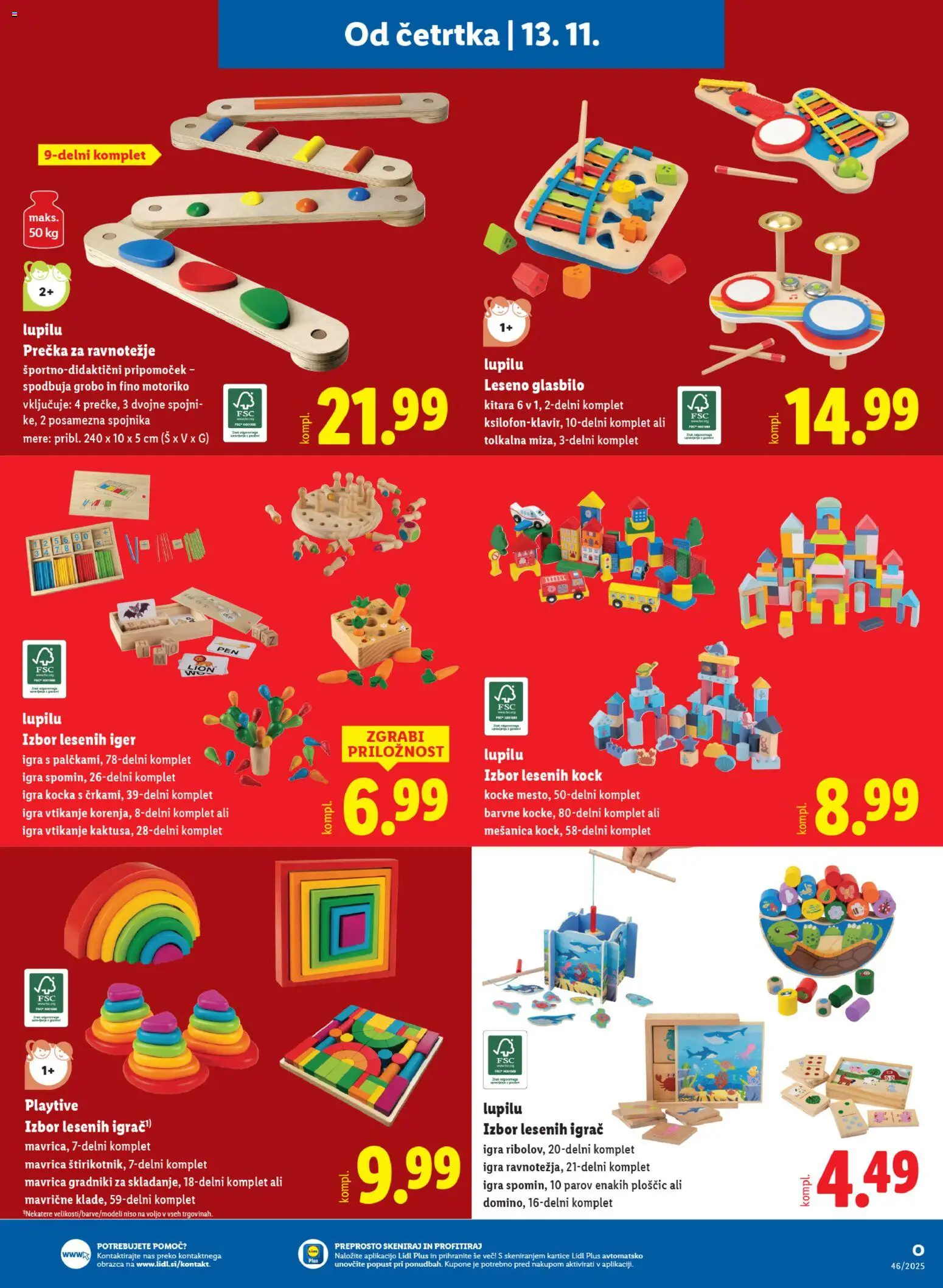 Novi Lidl katalog ponudbe – veljaven od 13.11.2025 | Stran: 43 | Izdelki: Igra