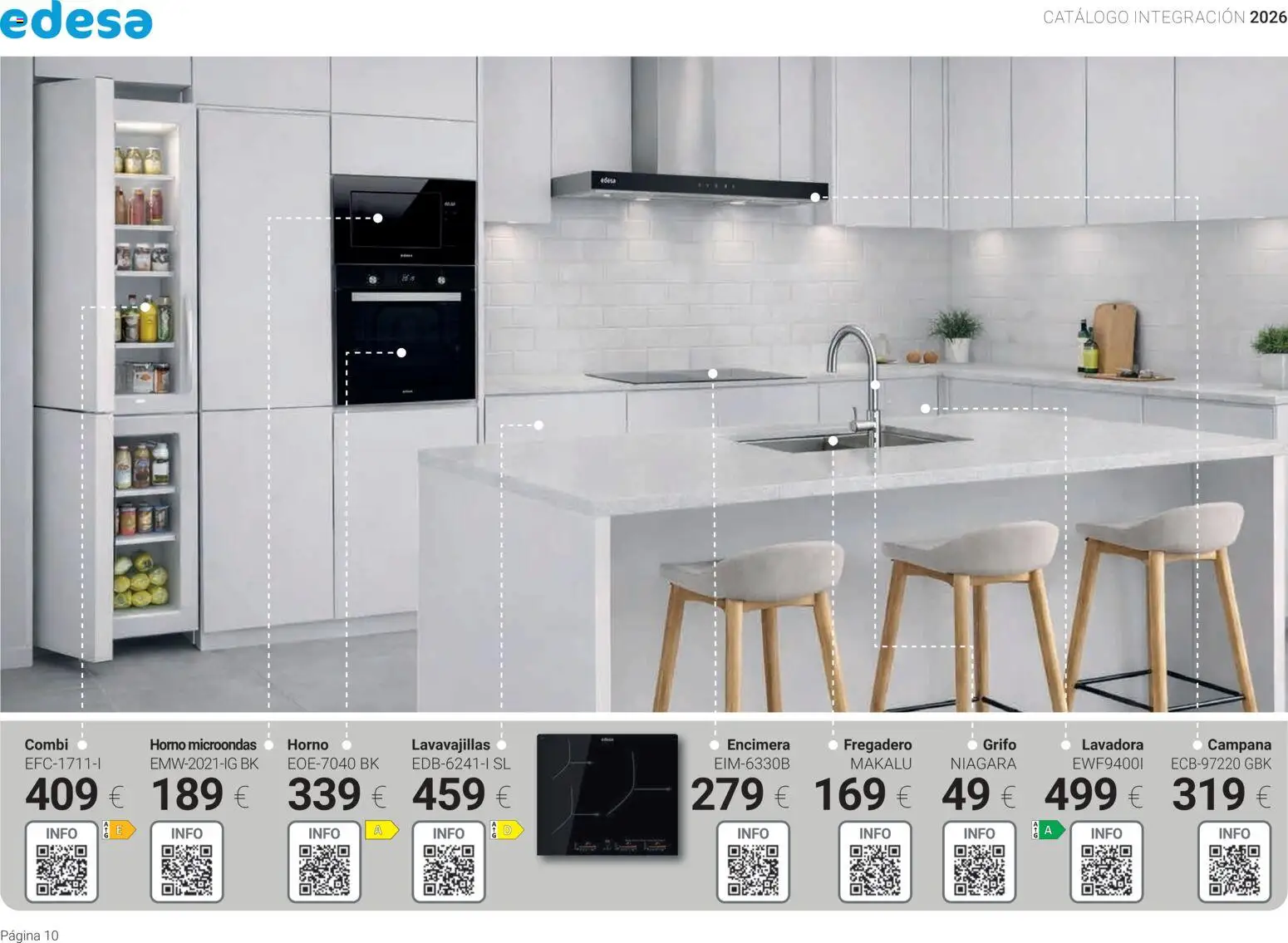 Milar folleto │ válido desde el 01.04.2026 | Página: 10 | Productos: Lavadora, Horno, Horno microondas, Lavavajillas