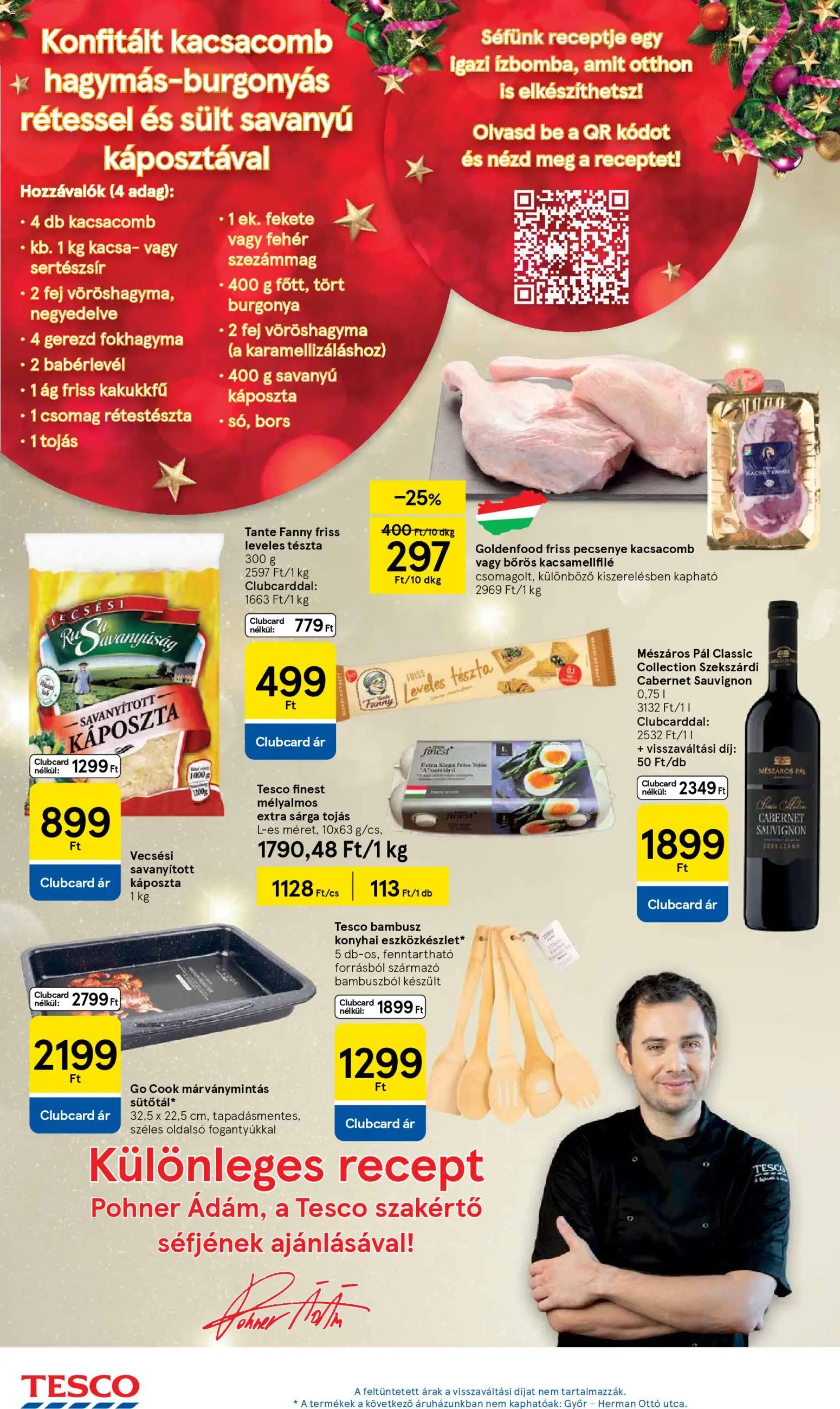 Tesco akciós ujság - amely érvényes a következő dátumtól: 11.12.2025 | Oldal: 4