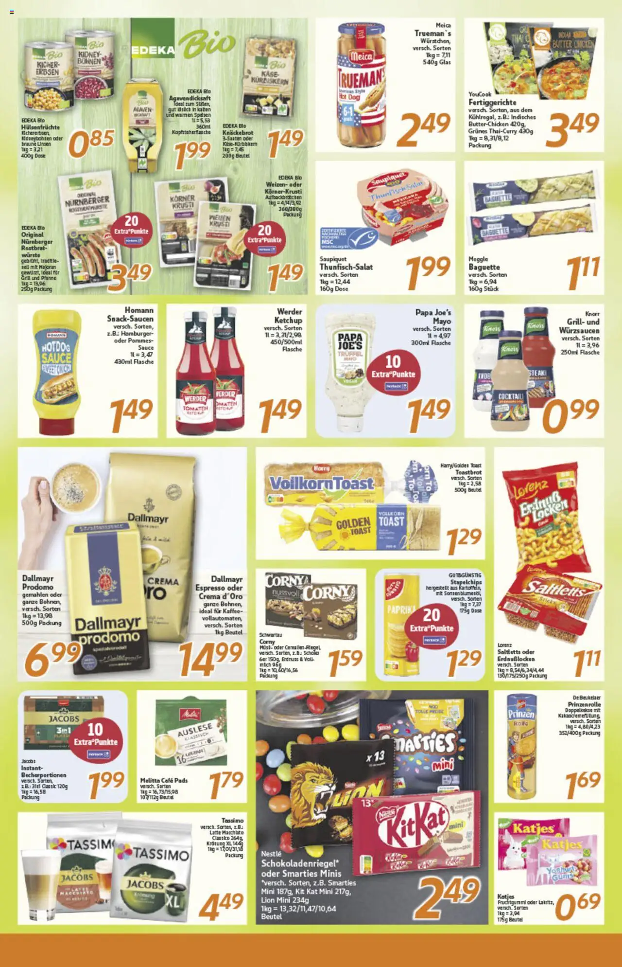 Inkoop Prospekt 	 - gültig ab dem 21.07.2025 | Seite: 5 | Produkte: Butter, Toast, Baguette, Dallmayr