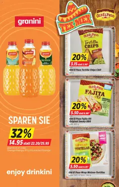 Old El Paso Tortilla Chips Chili, Tortilla Chips Chili 185 g – gültig ab 16.09.2025 | Seite: 12 | Produkte: Chili, Chips