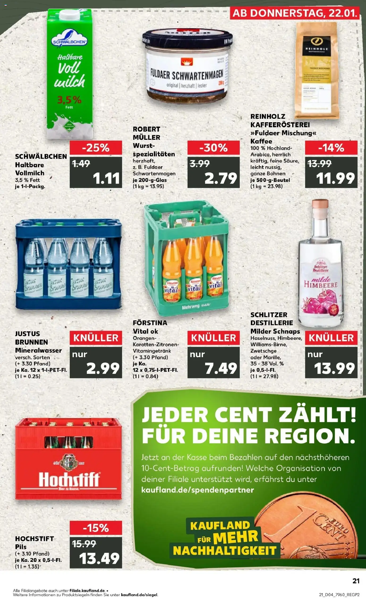 Kaufland prospekt Fulda	 – gültig ab 25.01.2026 | Seite: 21