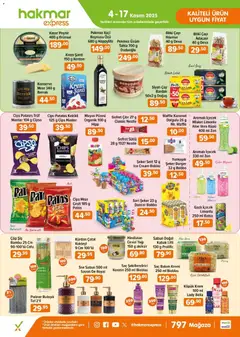 04.11.2025 tarihinden itibaren geçerli olan Hakmar Express kataloğu önizlemesi