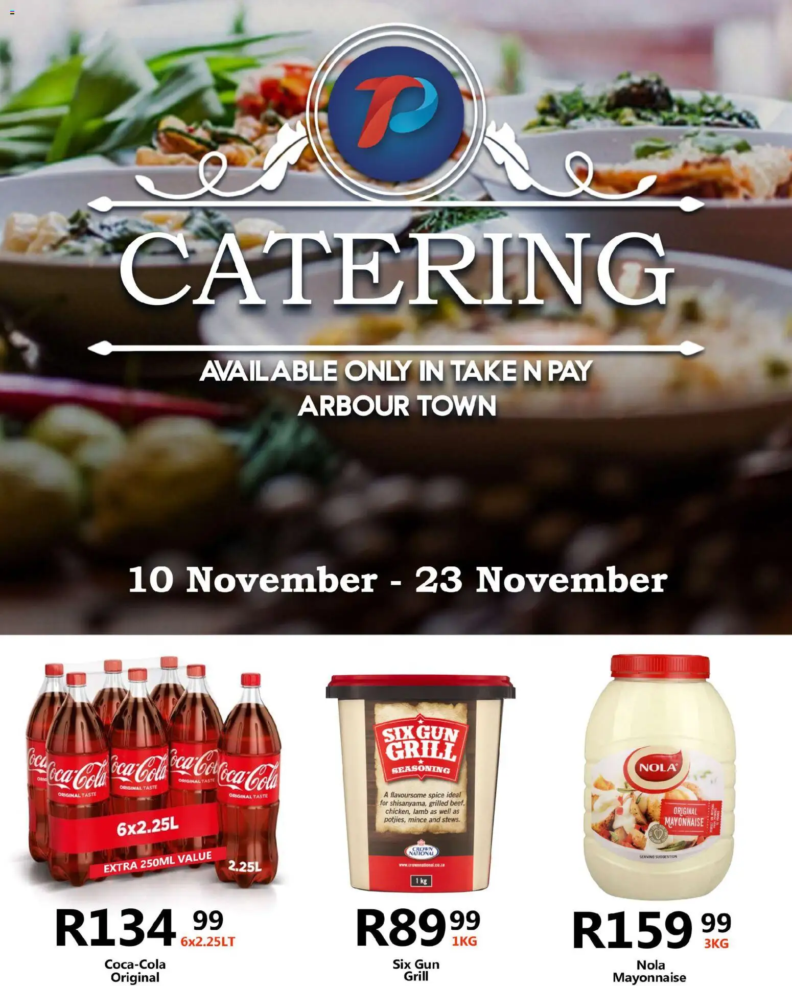 New Take n Pay catalogue – valid from 10.11.2025 | Page: 25 | Products: Grill, Seasoning, Mayonnaise