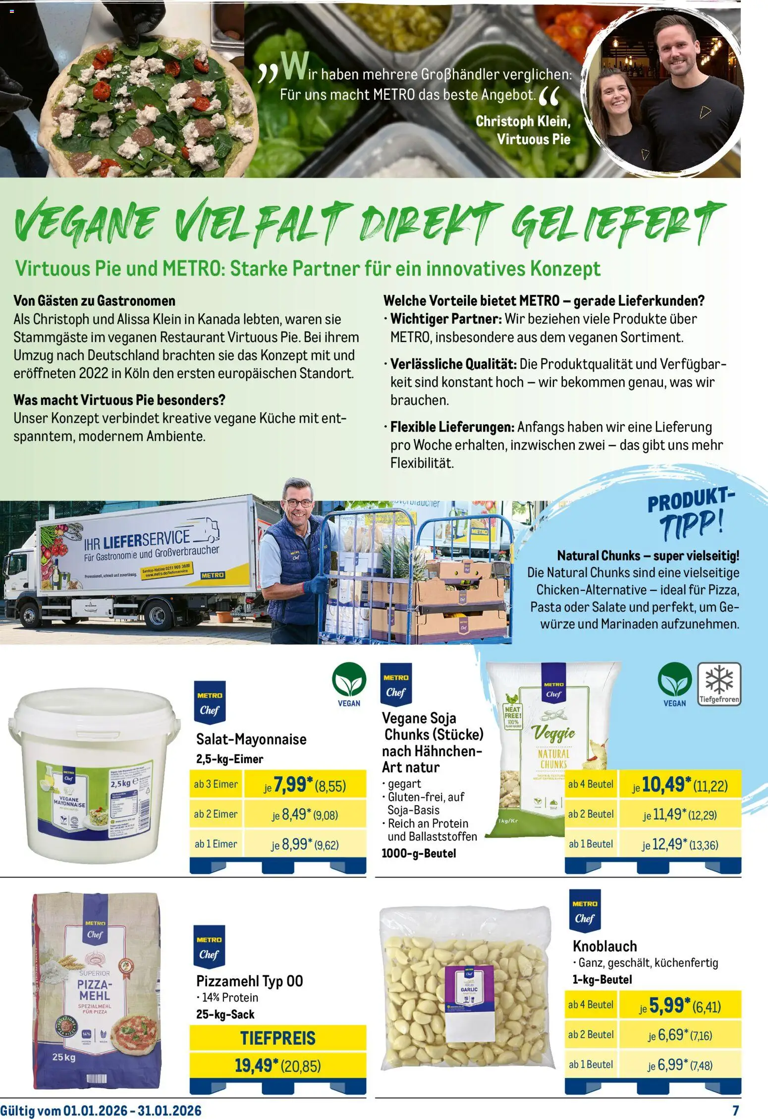 Metro  Monats-Menü – gültig ab 01.01.2026 | Seite: 7