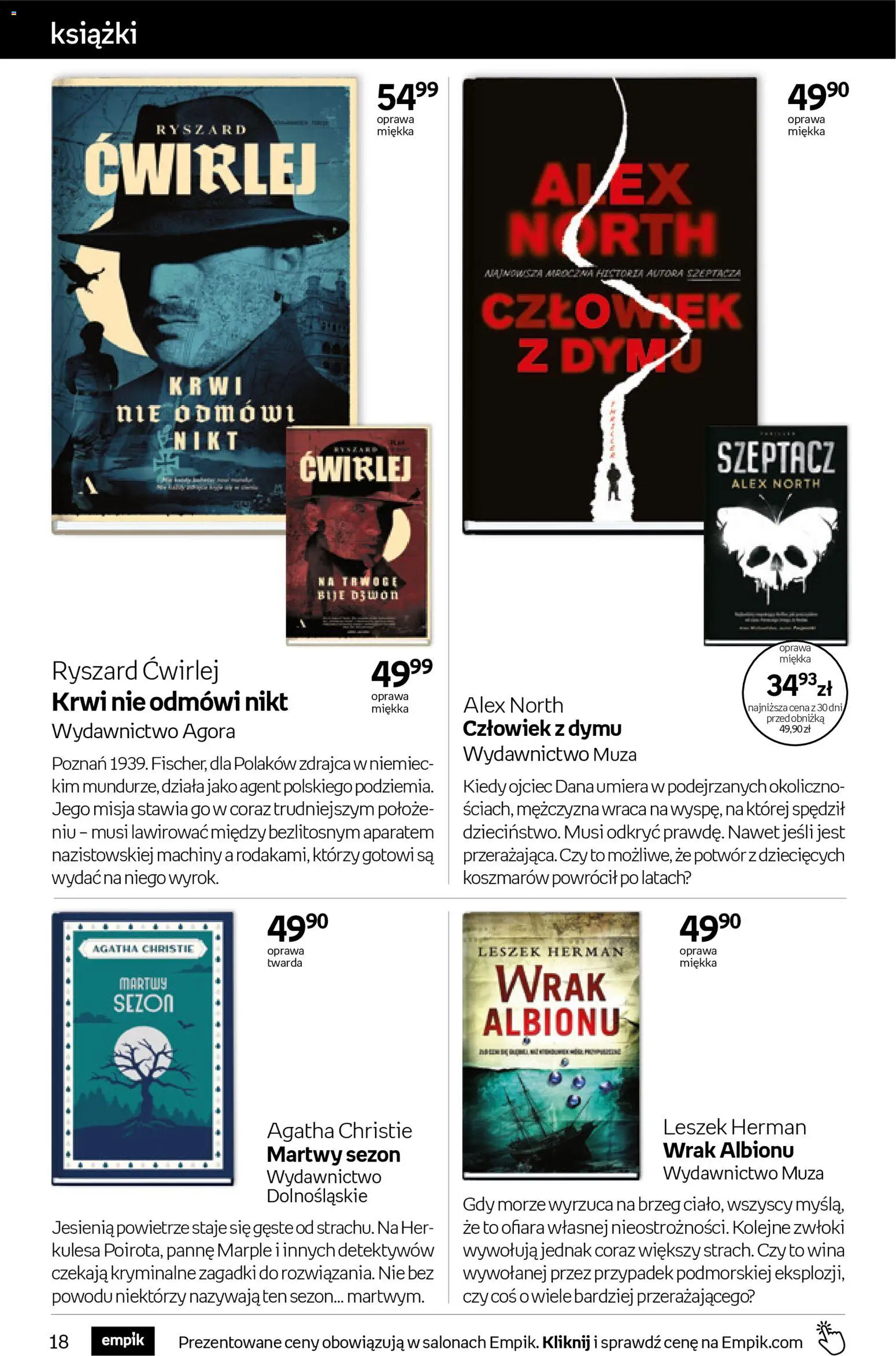 Empik Black Friday od 29.10.2025 | Strona: 18 | Produkty: Książki