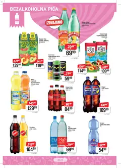 Super DIS katalog - pregled Super DIS kataloga - važi od 12.03.2026 | Strana: 10 | Proizvode: Voda, Guarana, Pica, Breskva