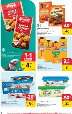 Carrefour market folder week 4 - Voorbeeld van een folder van Carrefour market, geldig van 21.01.2026 | Pagina: 8