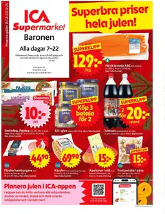ICA Supermarket - Stockholm - Förhandsvisning av reklamblad från butik ICA Supermarket aktuell från 15.12.2025