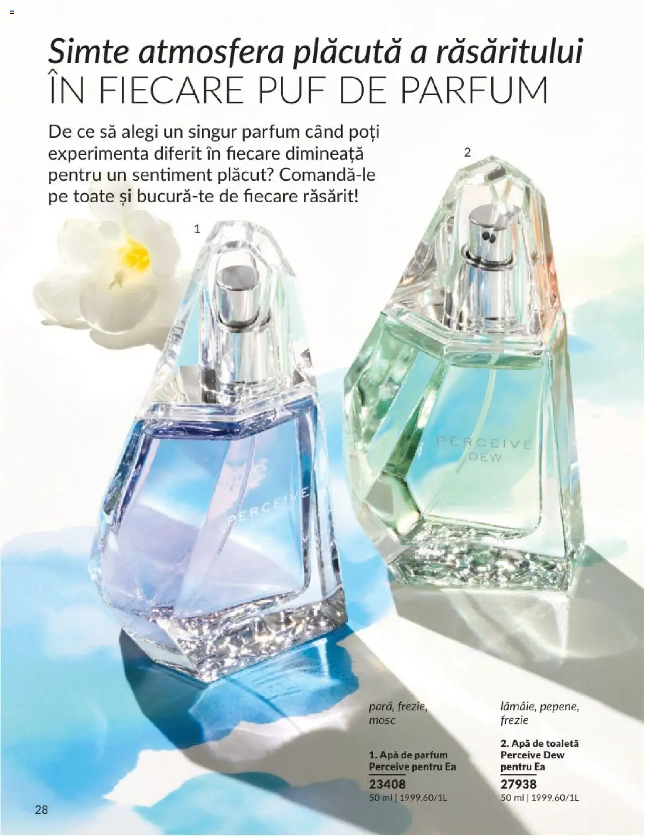 Catalog Avon - 06 2025 – valabil de la 01.06.2025 | Pagină: 28 | Produse: Apă de parfum, Parfum, Apă de toaletă, Apă