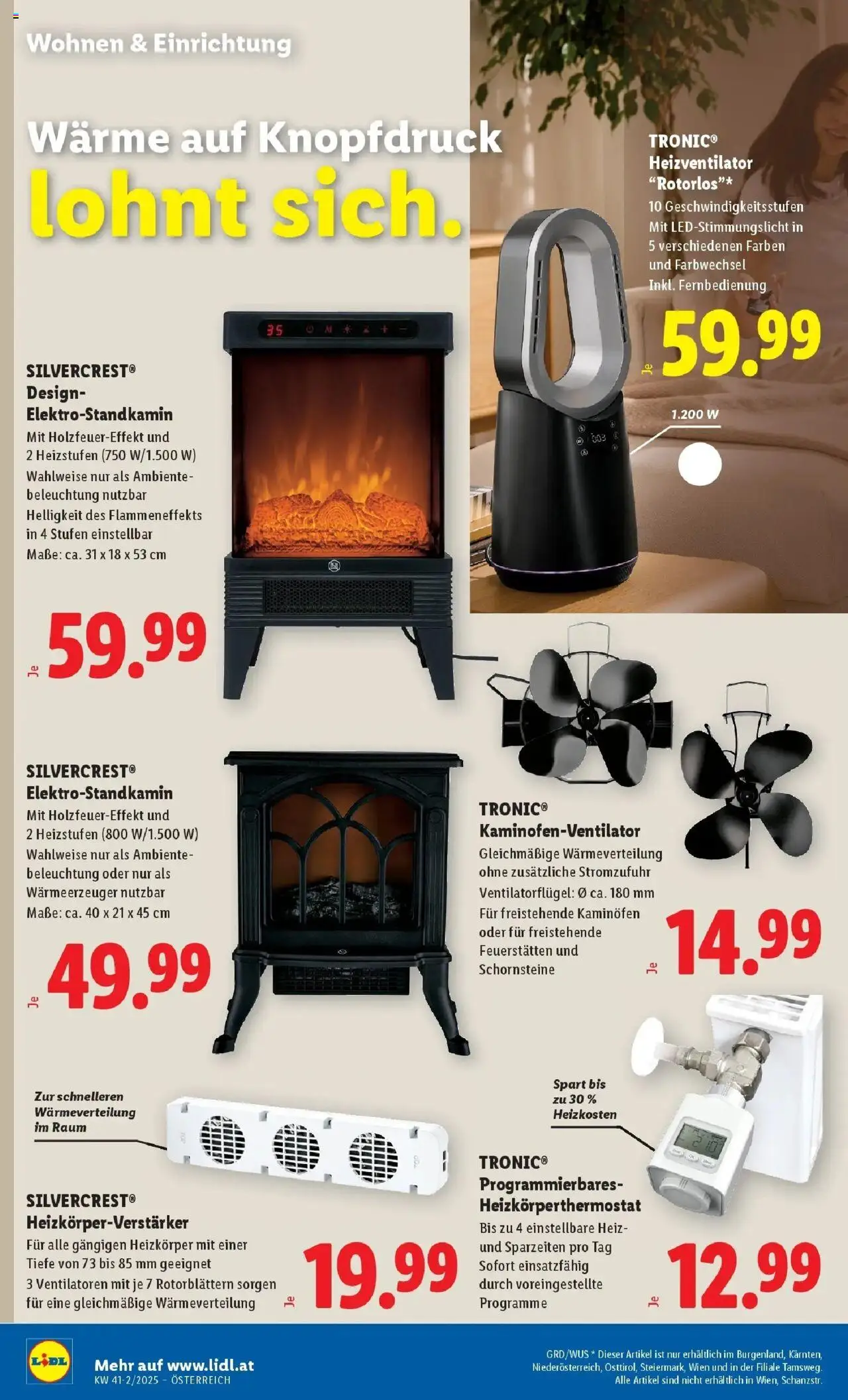 Lidl - Wien, Langenzersdorf, Zwettl gültig ab 09.10.2025 | Seite: 20 | Produkte: Heizkörper