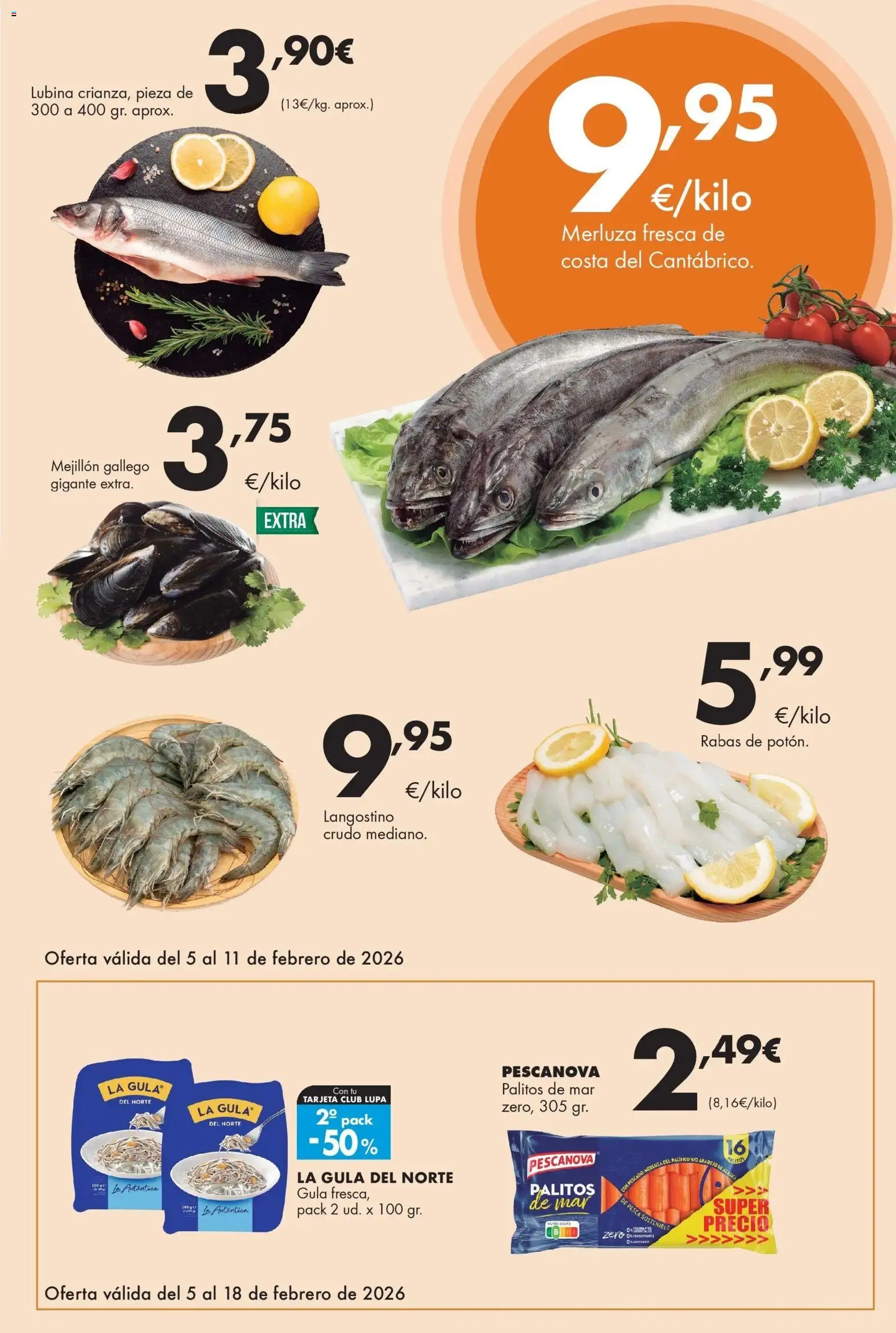 Lupa Supermercados - Tus vecinos de confianza │ válido desde el 04.02.2026 | Página: 7 | Productos: Langostino