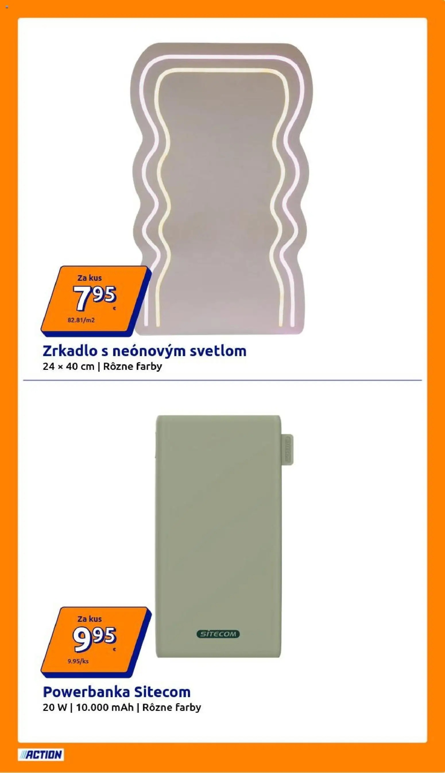 Nové Action akcie – leták je platný od 03.03.2026 | Strana: 11 | Produkty: Zrkadlo