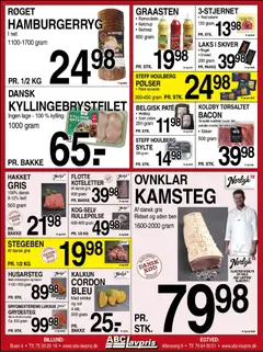 Abc Lavpris - Tilbudsavis gyldig fra 29.10.2025 | Side: 3 | Produkter: Skinke, Rullepølse, Hvidløg, Bacon