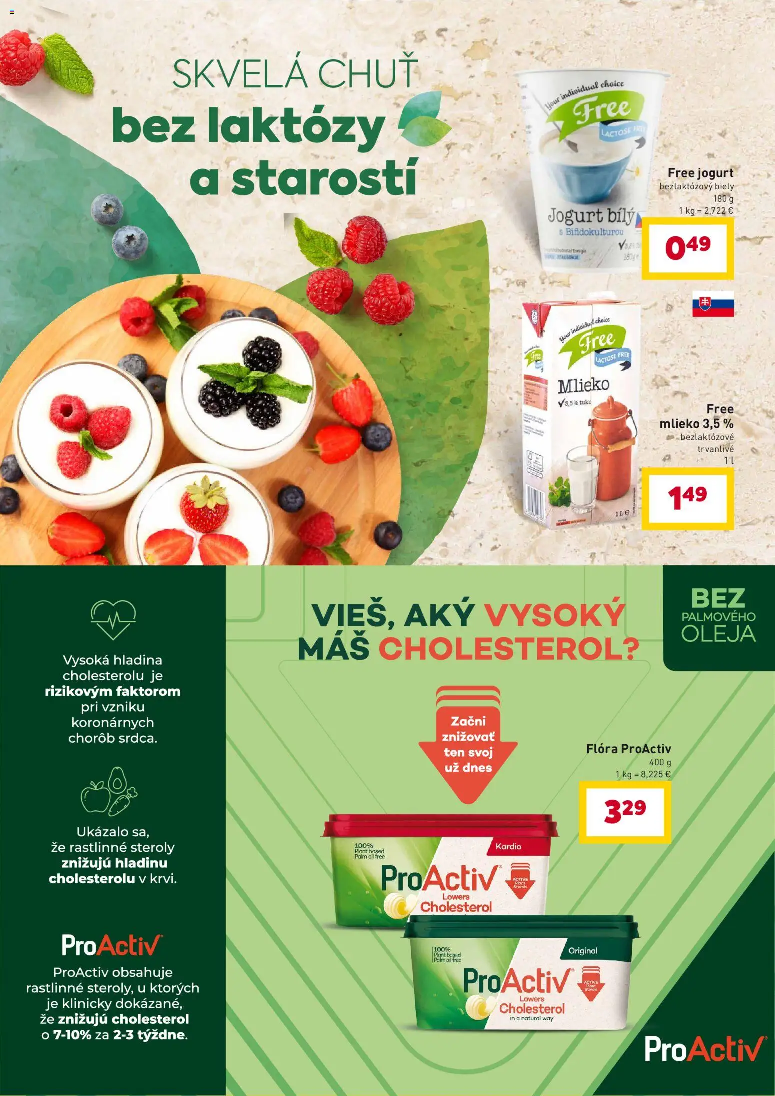 Nové Billa akcie – leták je platný od 07.04.2026 | Strana: 16 | Produkty: Mlieko, Jogurt, Flora