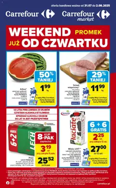 Pogląd oferty "Carrefour Gazetka - Weekend promek już od czwartku" - ważna od 31.07.2025