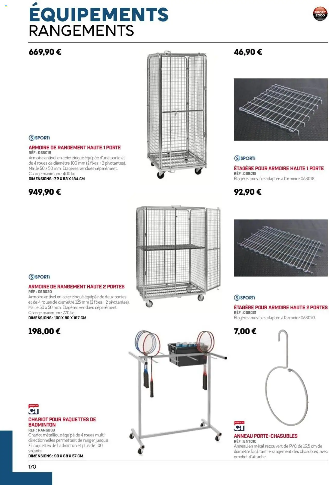  | Page: 170 | Produits: Porte, Armoire, Étagère, Portes