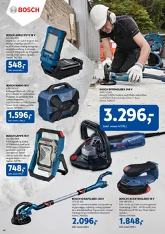 Davidsen - El-værktøj gyldig fra 01.09.2025 | Side: 42 | Produkter: Lampe, USB, Maling, Batteri