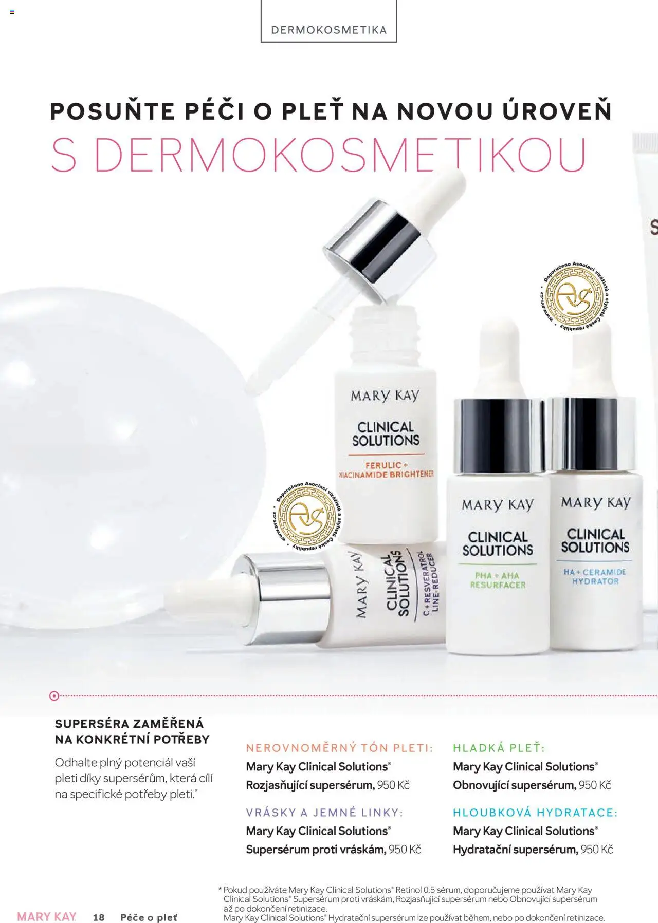 Mary Kay kniha o kráse od 01.07.2025 | Strana: 18 | Produkty: Sérum